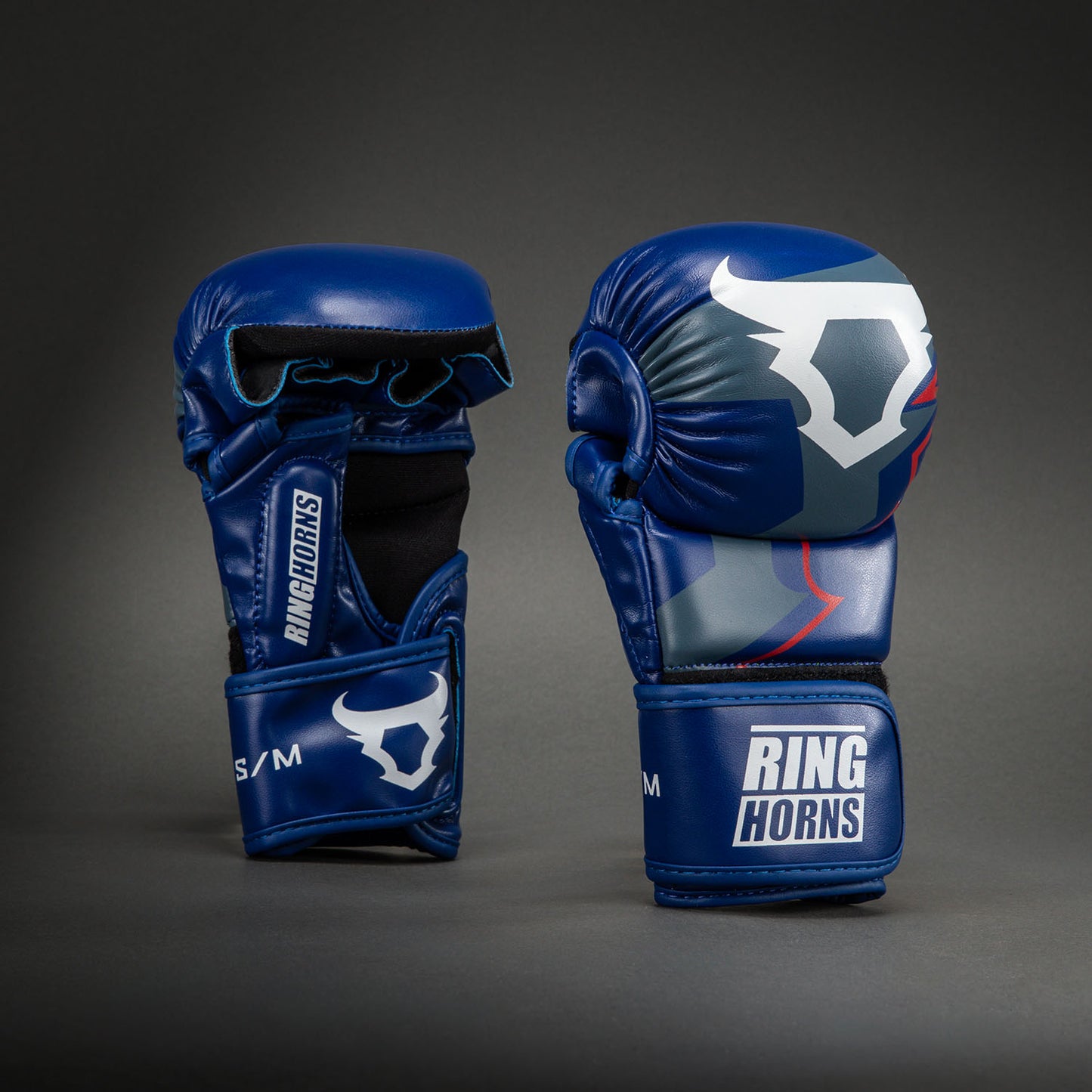 Ringhorns Charger by Venum MMA-Sparringhandschuhe - Marineblau/Rot