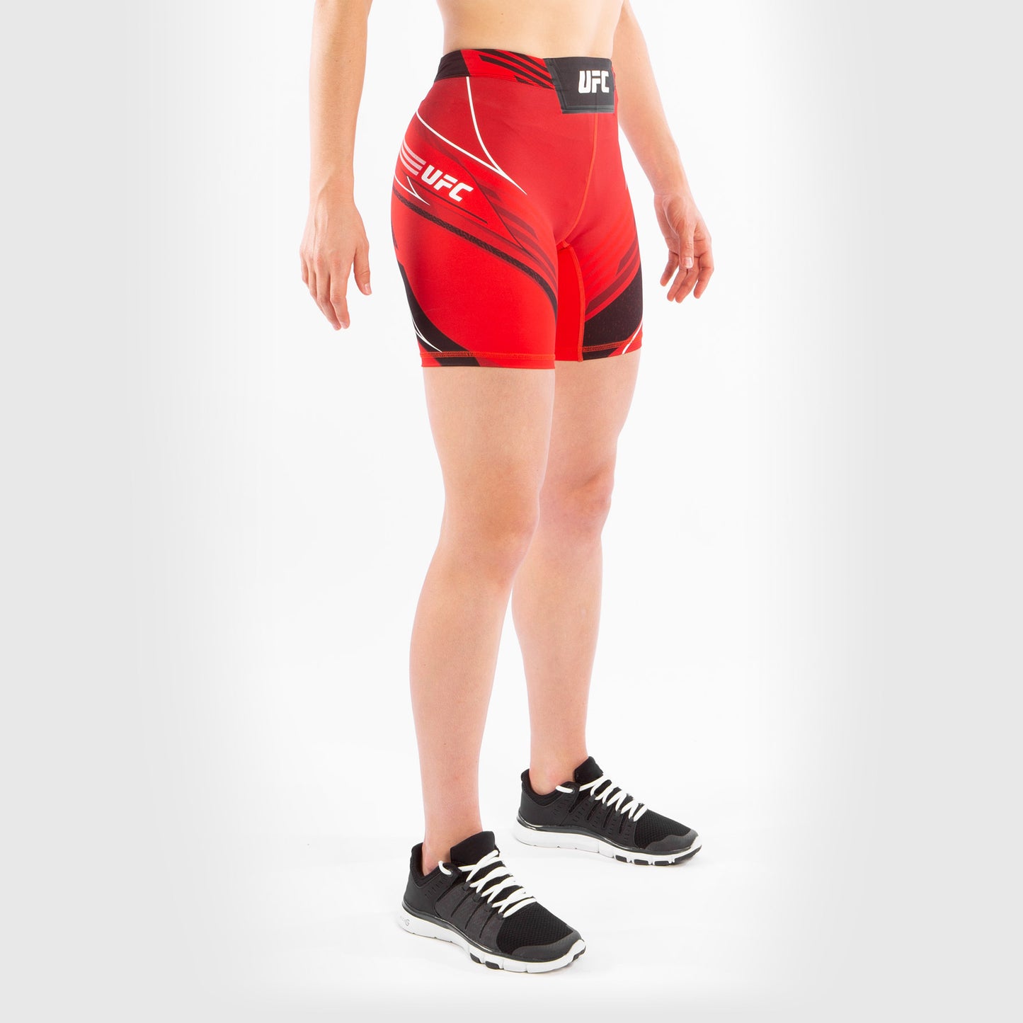 UFC Venum Authentic Fight Night Damen Vale Tudo Shorts - Long Fit - Rot