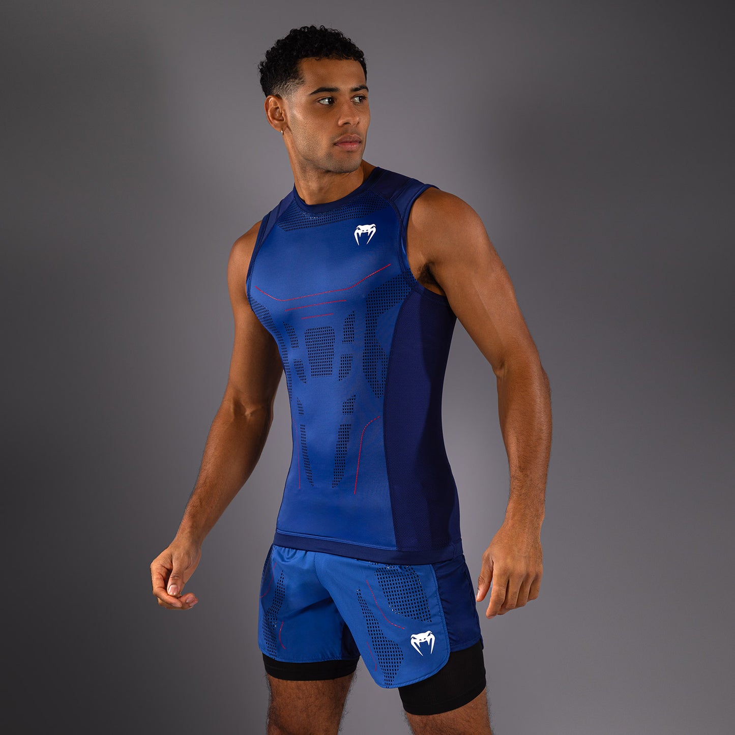 Venum Technical 3.0 Ärmelloses Rashguard - Nachtblau