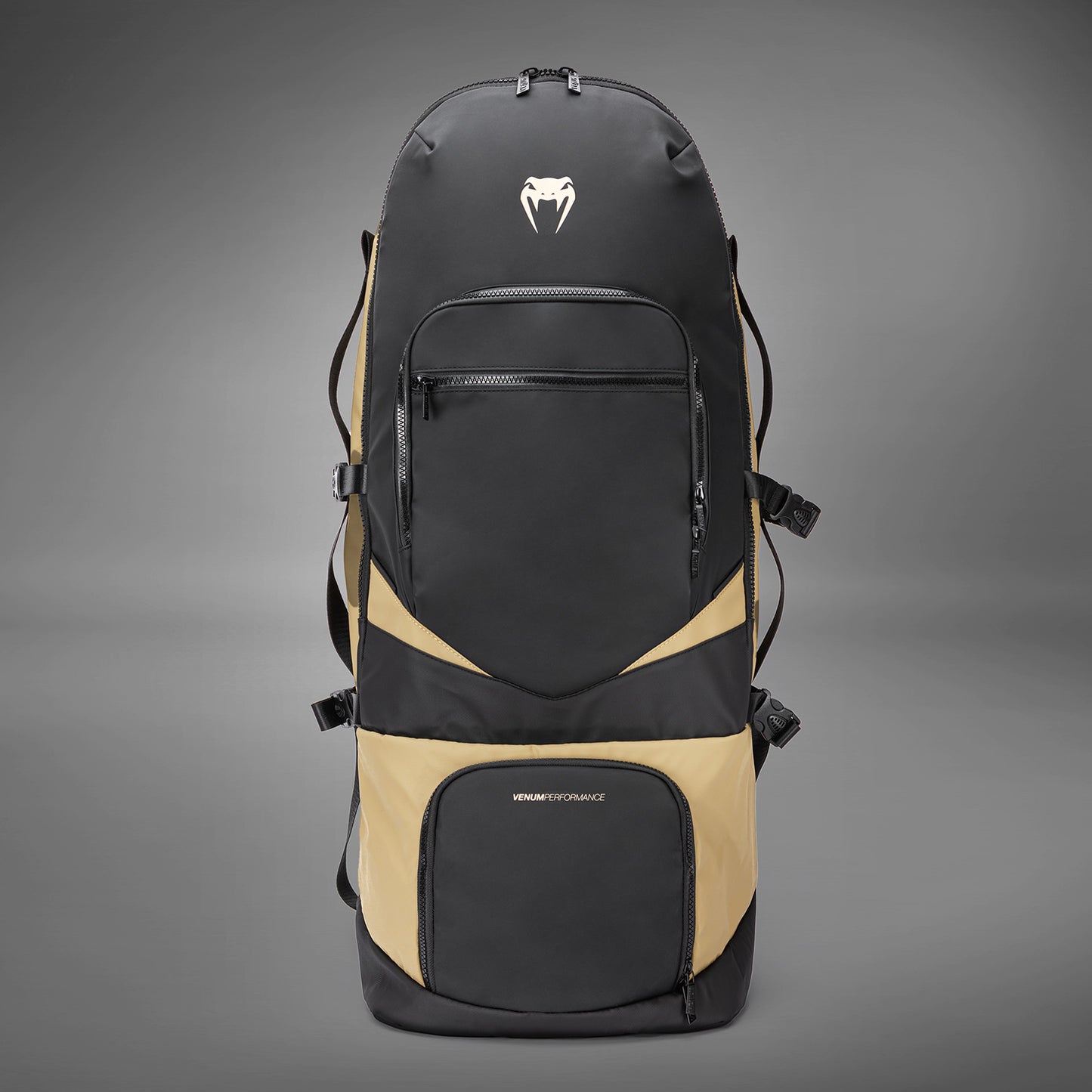 Venum Evo 2 Xtrem Rucksack (50-63L) – Schwarz/Sand