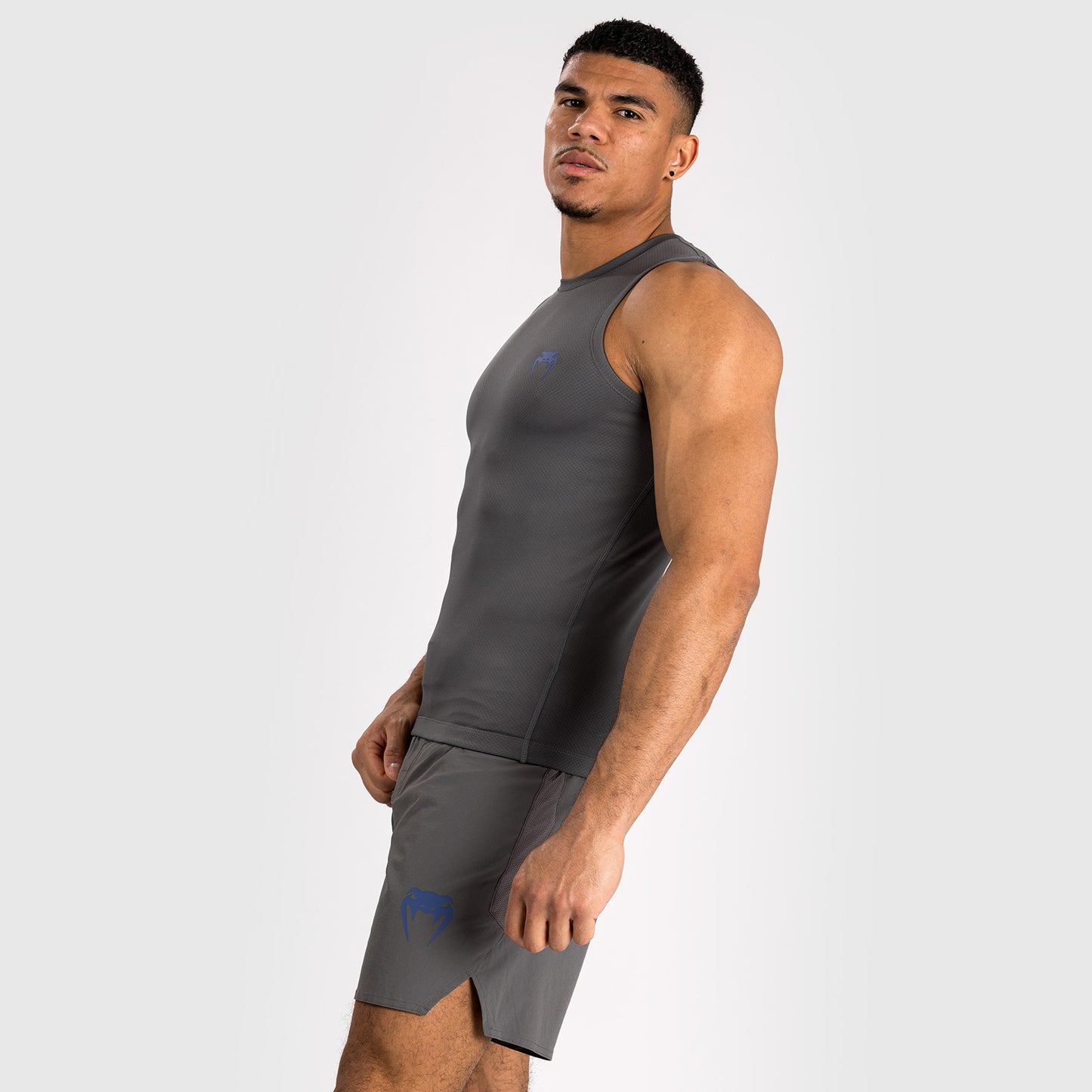 Venum Contender Herren Ärmelloser Rashguard - Grau