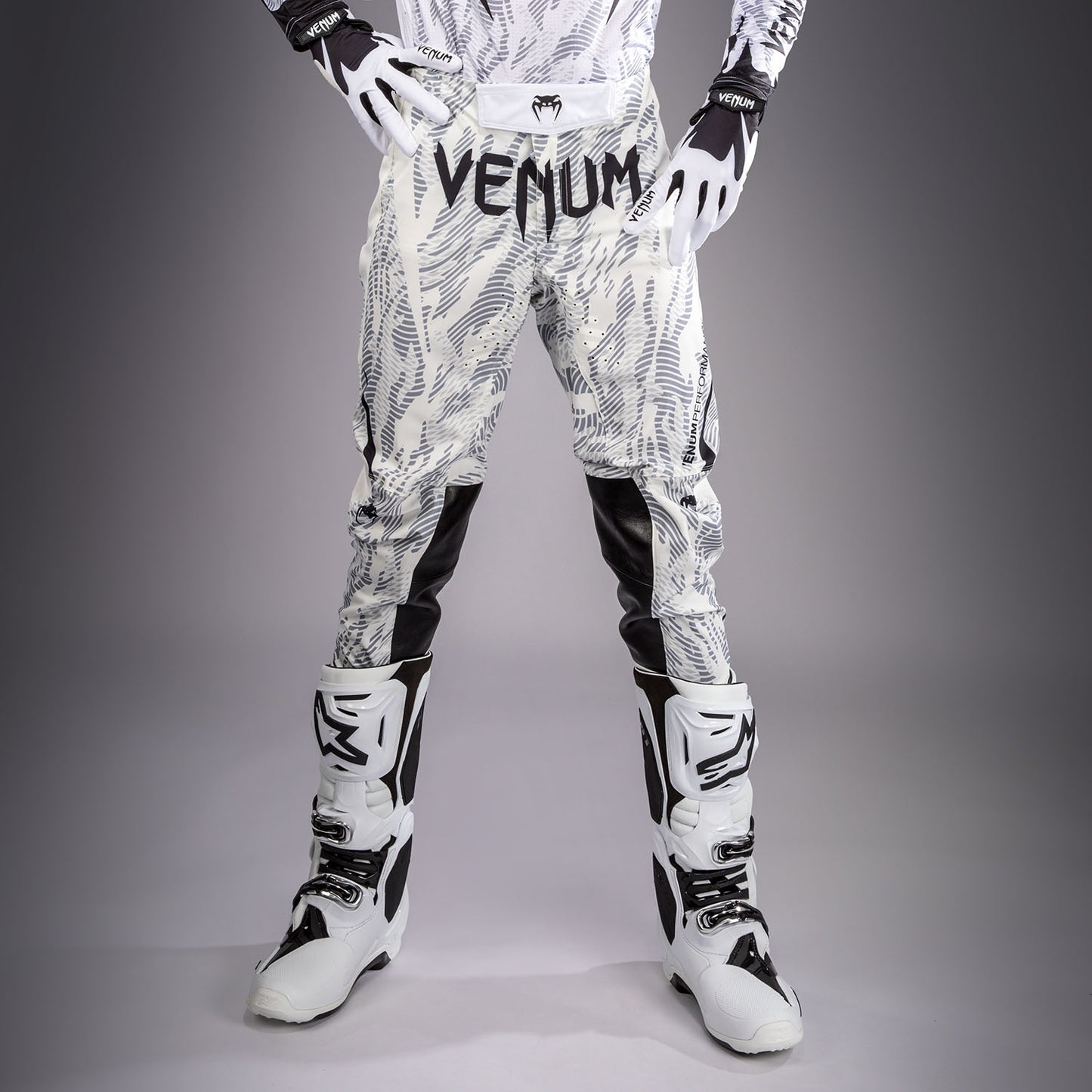 Venum MX Elite Motorsports-Hose - Weiß