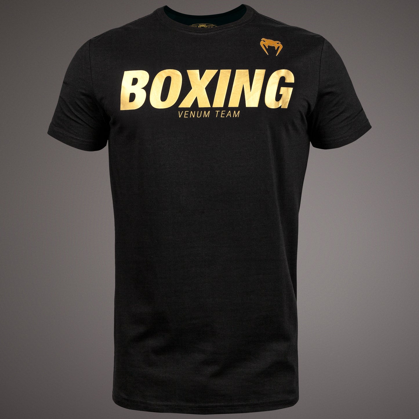 Venum Boxing VT T-Shirt - Schwarz/Gold