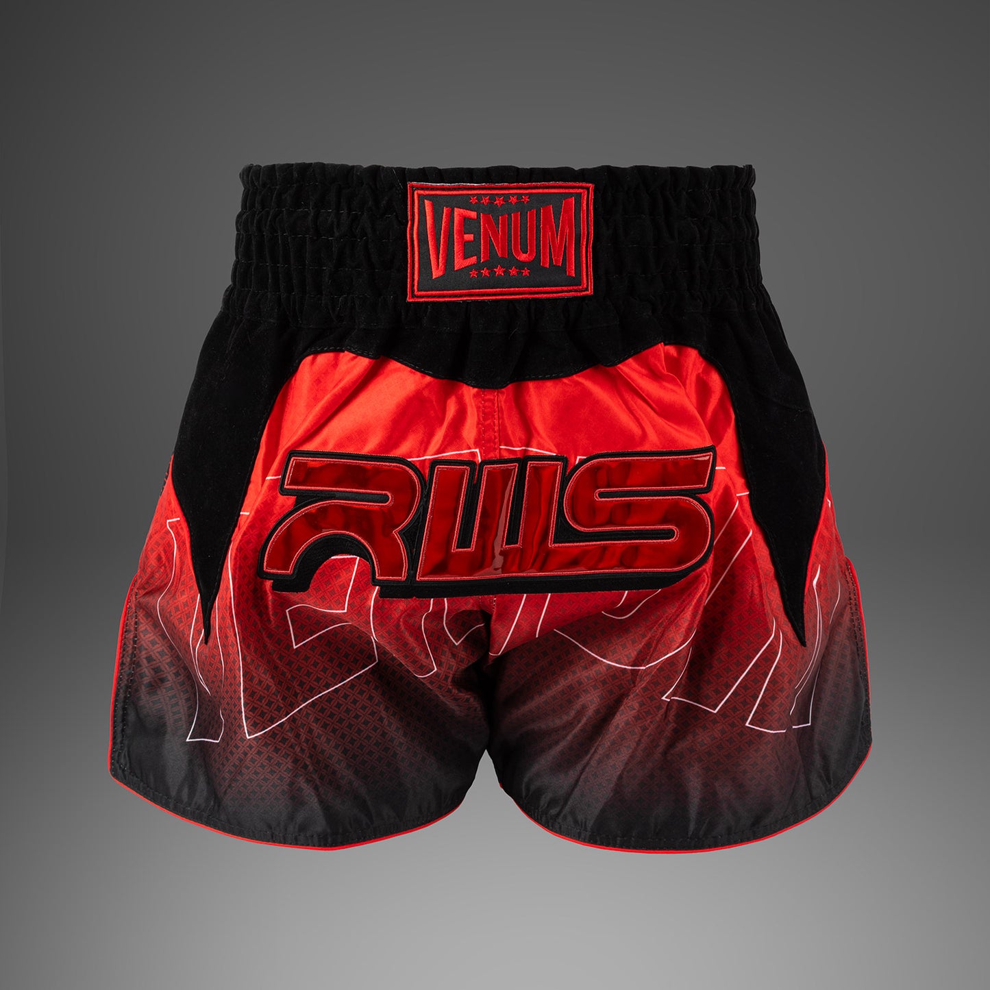 Venum x RWS 2.0 Muay Thai Shorts – Schwarz/Rot