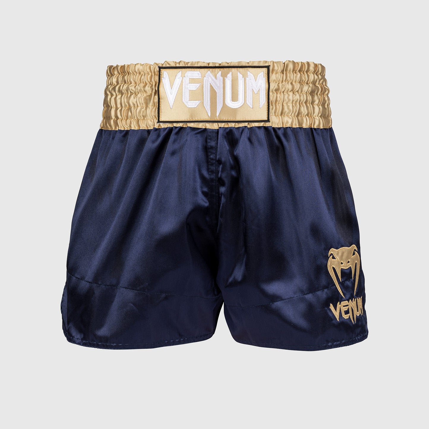 Venum Classic Muay Thai Shorts - Marineblau/Gold