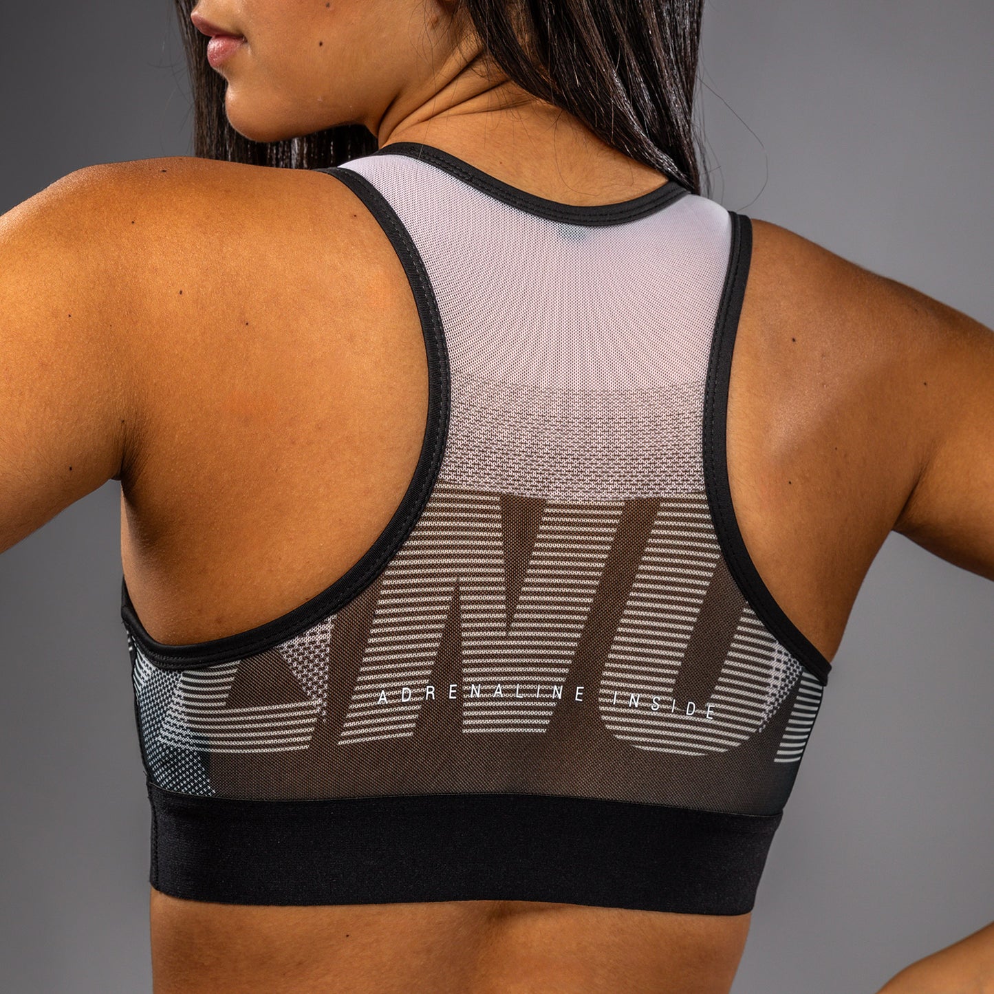 Venum Adrenaline Damen Sport-BH – Schwarz/Elfenbein