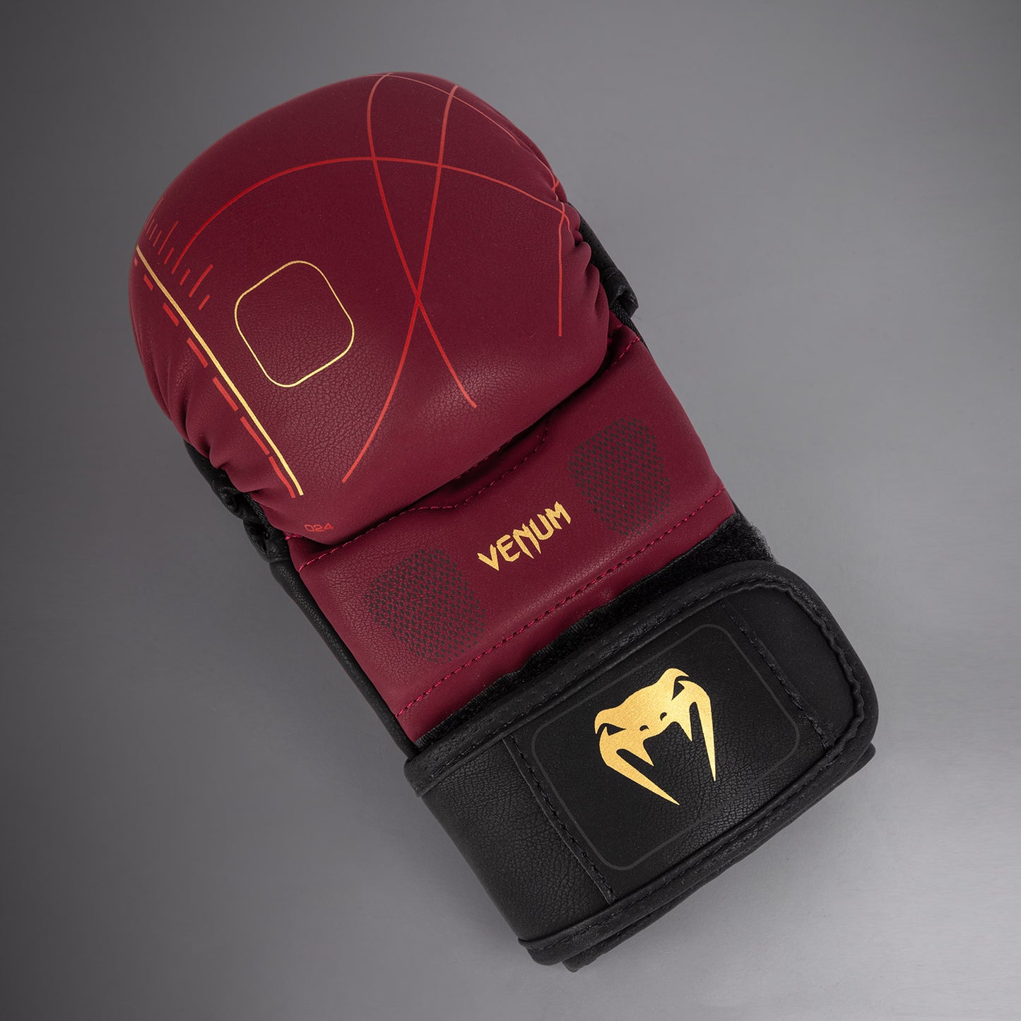 Venum Tactical XT Sparringhandschuhe - Schwarz/Bordeaux/Gold