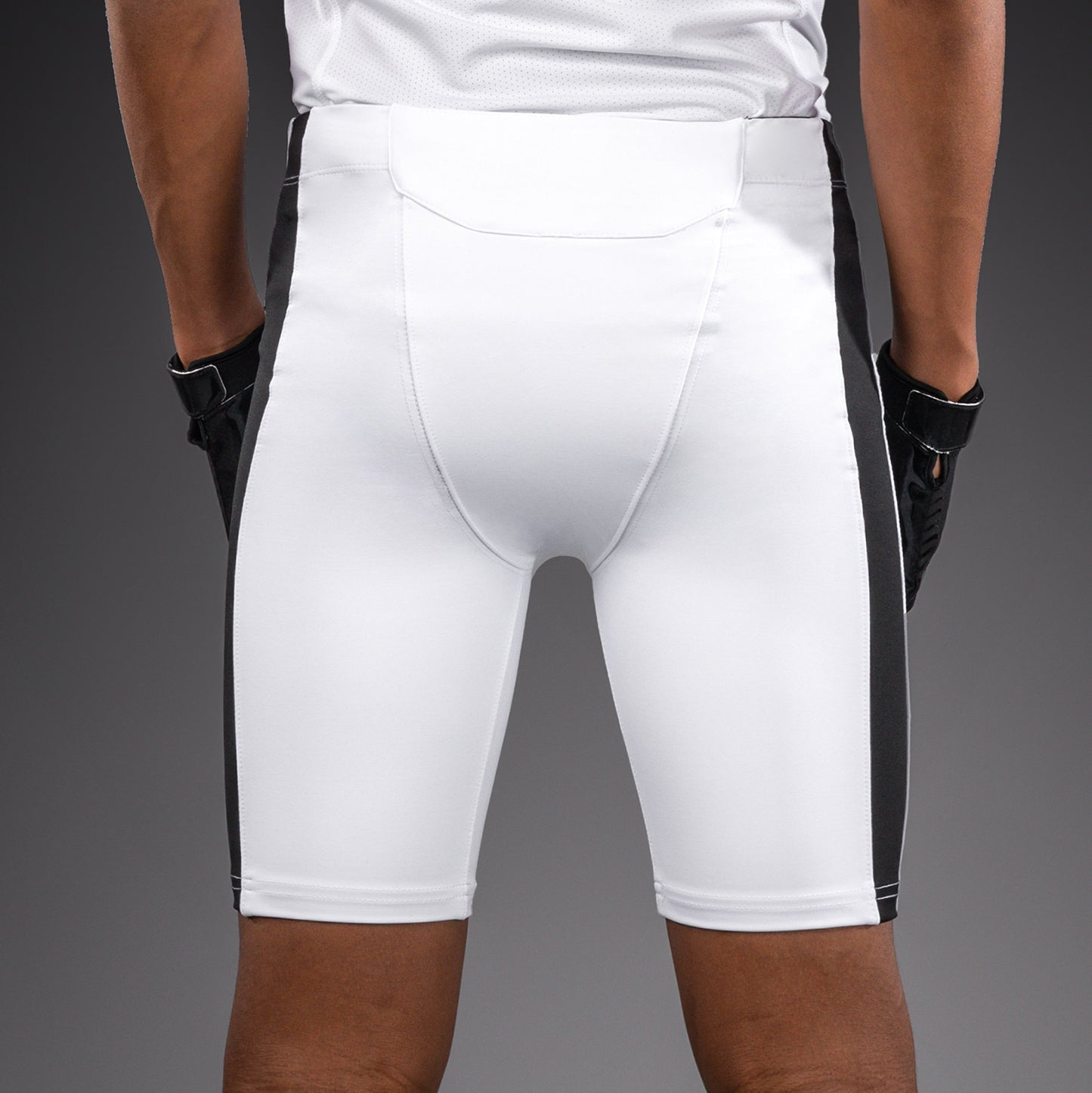 Venum Elite Fußball Kompressionsshorts für Kinder - Weiß