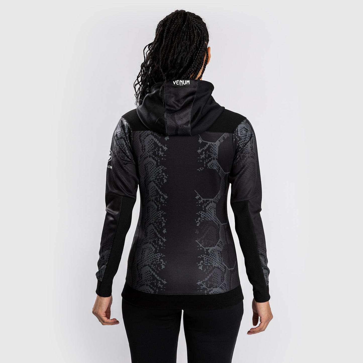 UFC Adrenaline by Venum Authentic Fight Night Women's Walkout Hoodie - Schwarz