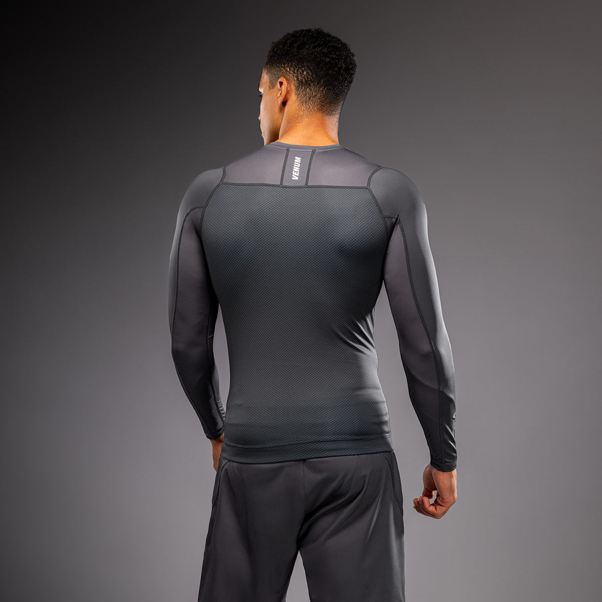 Venum G-Fit Scale Langarm-Rashguard - Grau