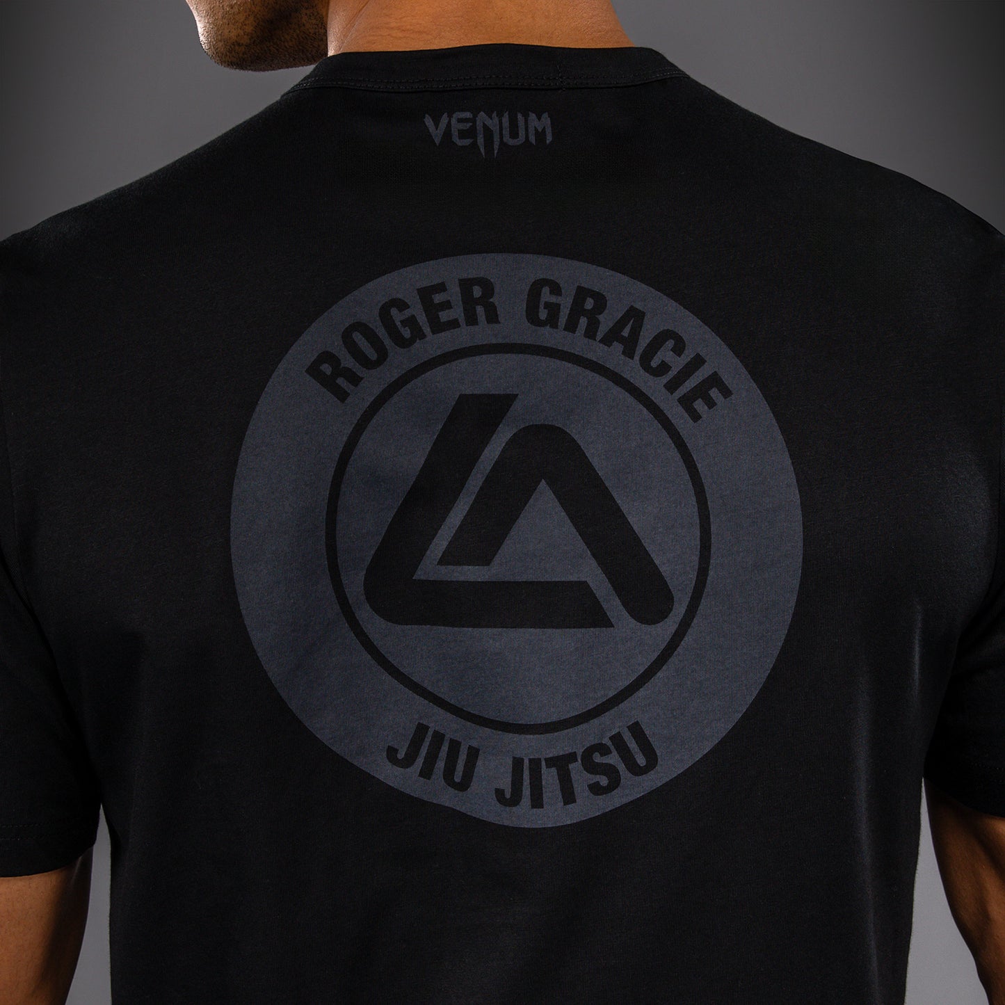 Venum x Roger Gracie Academy T‑Shirt - Schwarz