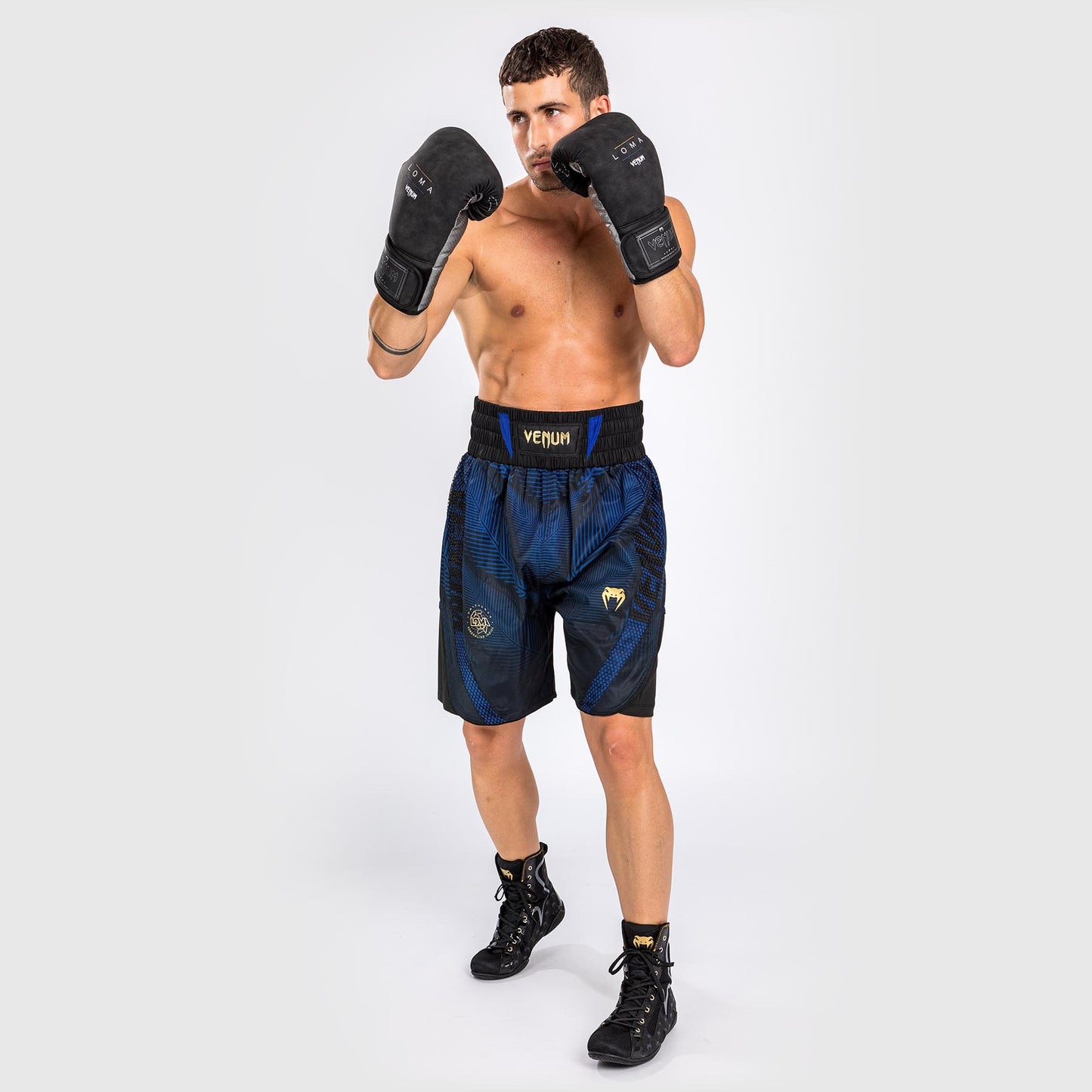 Venum Phantom Loma Boxershorts - Schwarz/Blau