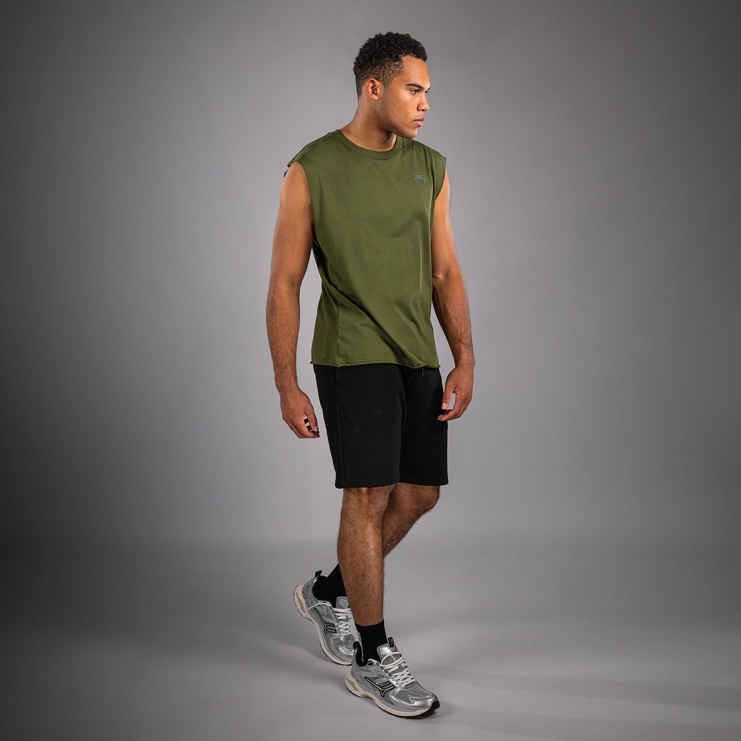 Venum Divide Ärmelloses T‑Shirt - Militärgrün