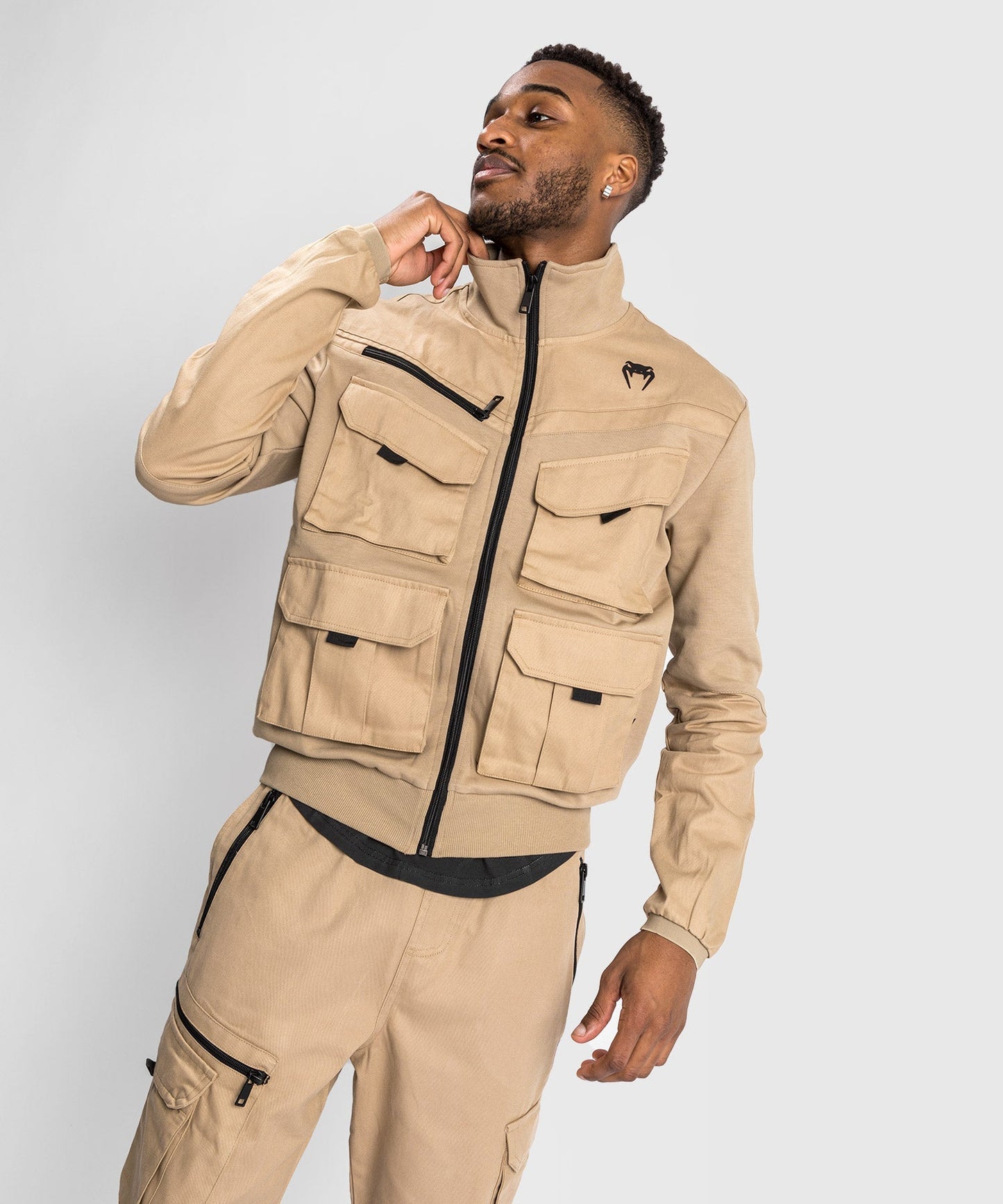 Venum Cargo Jacke mit Reißverschluss - Sand