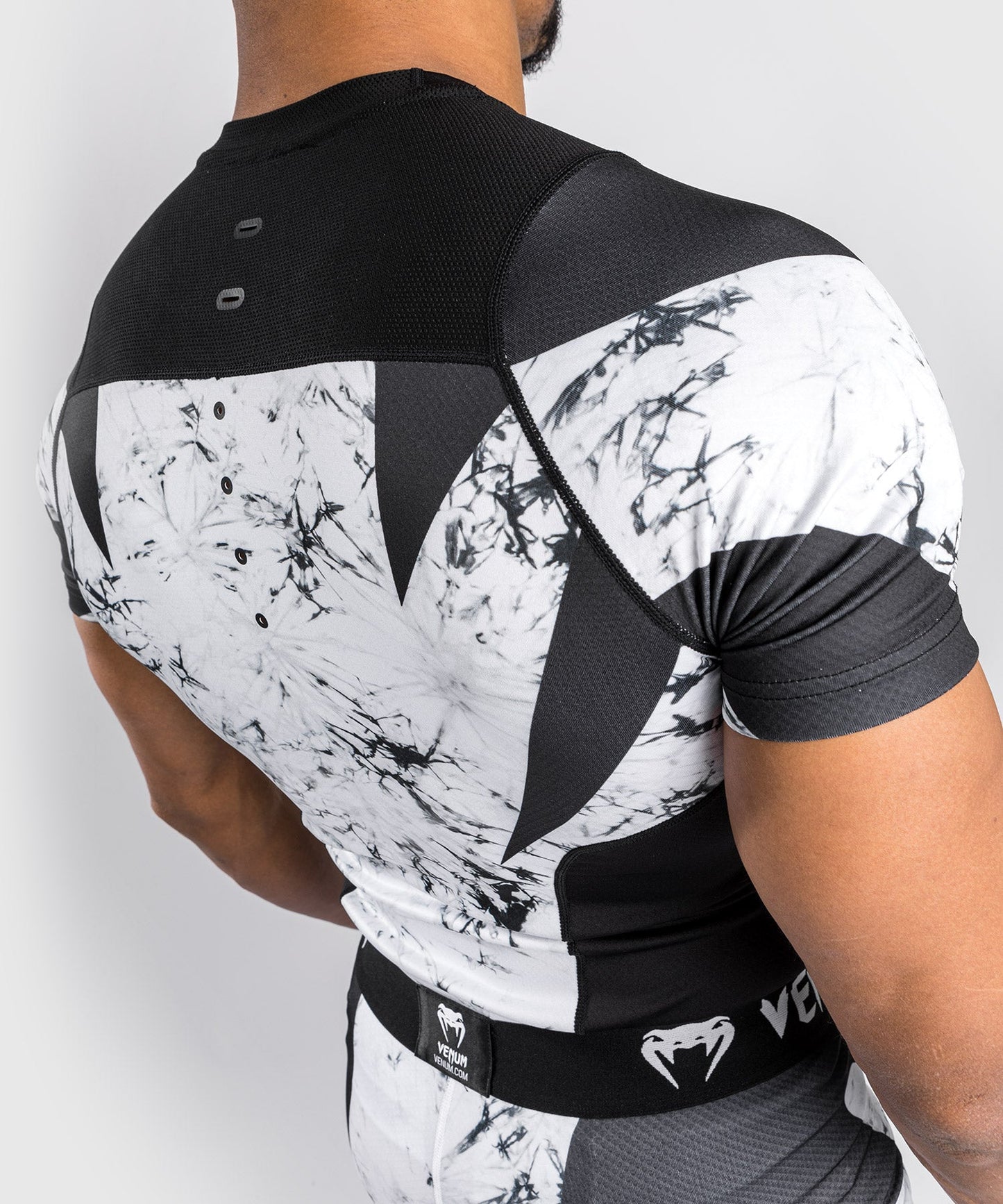 Venum G-Fit Marble Compression T-Shirt – Kurzärmelig - Marmor