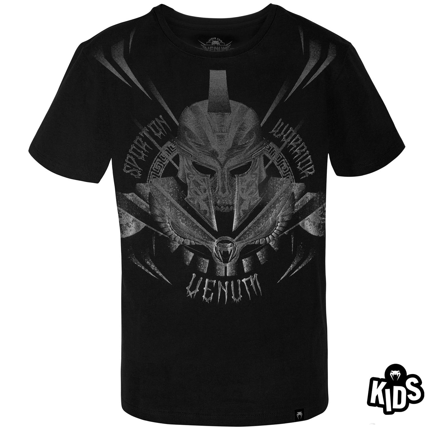 Venum Gladiator Kids T-Shirt - Schwarz/Schwarz