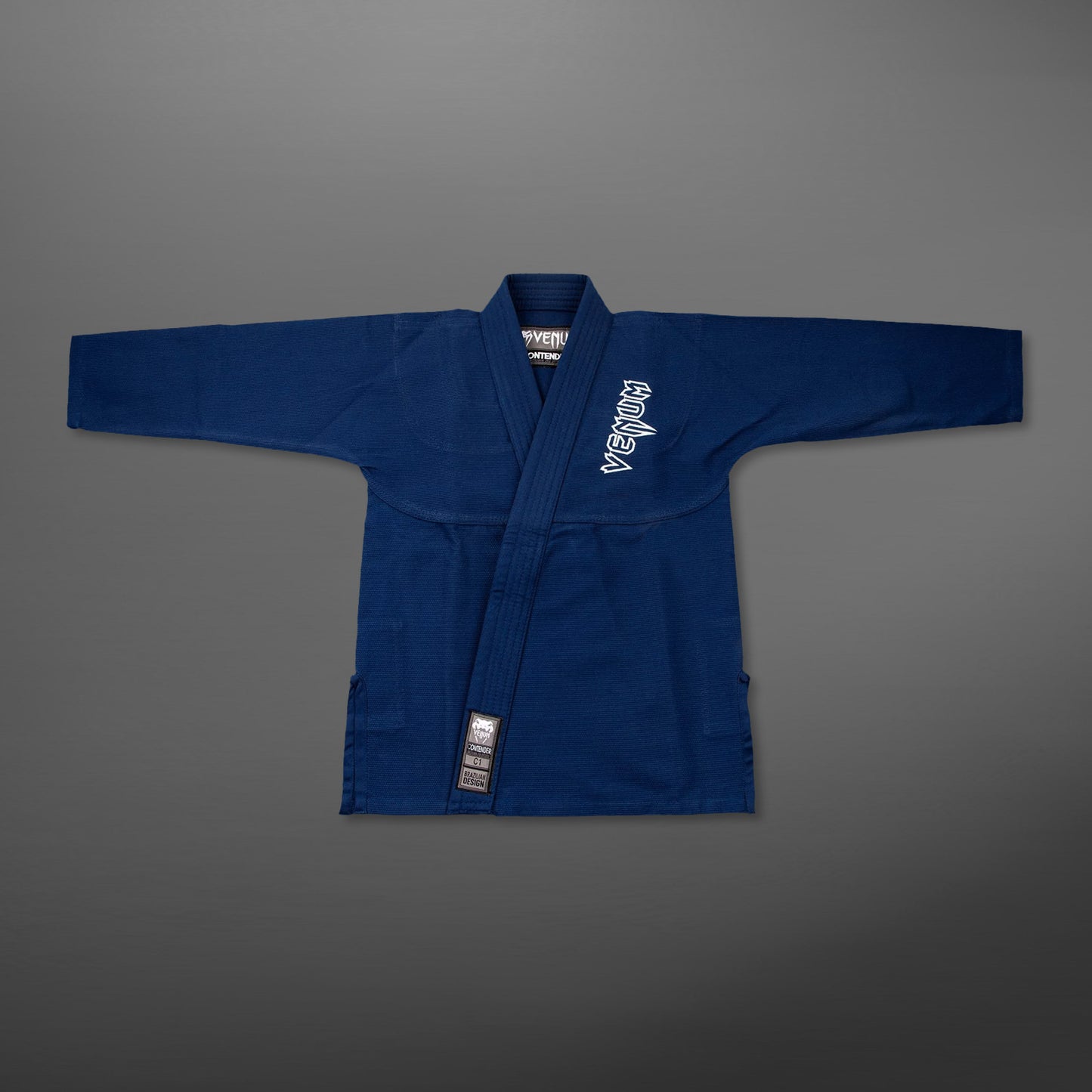 Venum Contender Kids BJJ Gi (Weißer Gürtel angeboten) - Marineblau