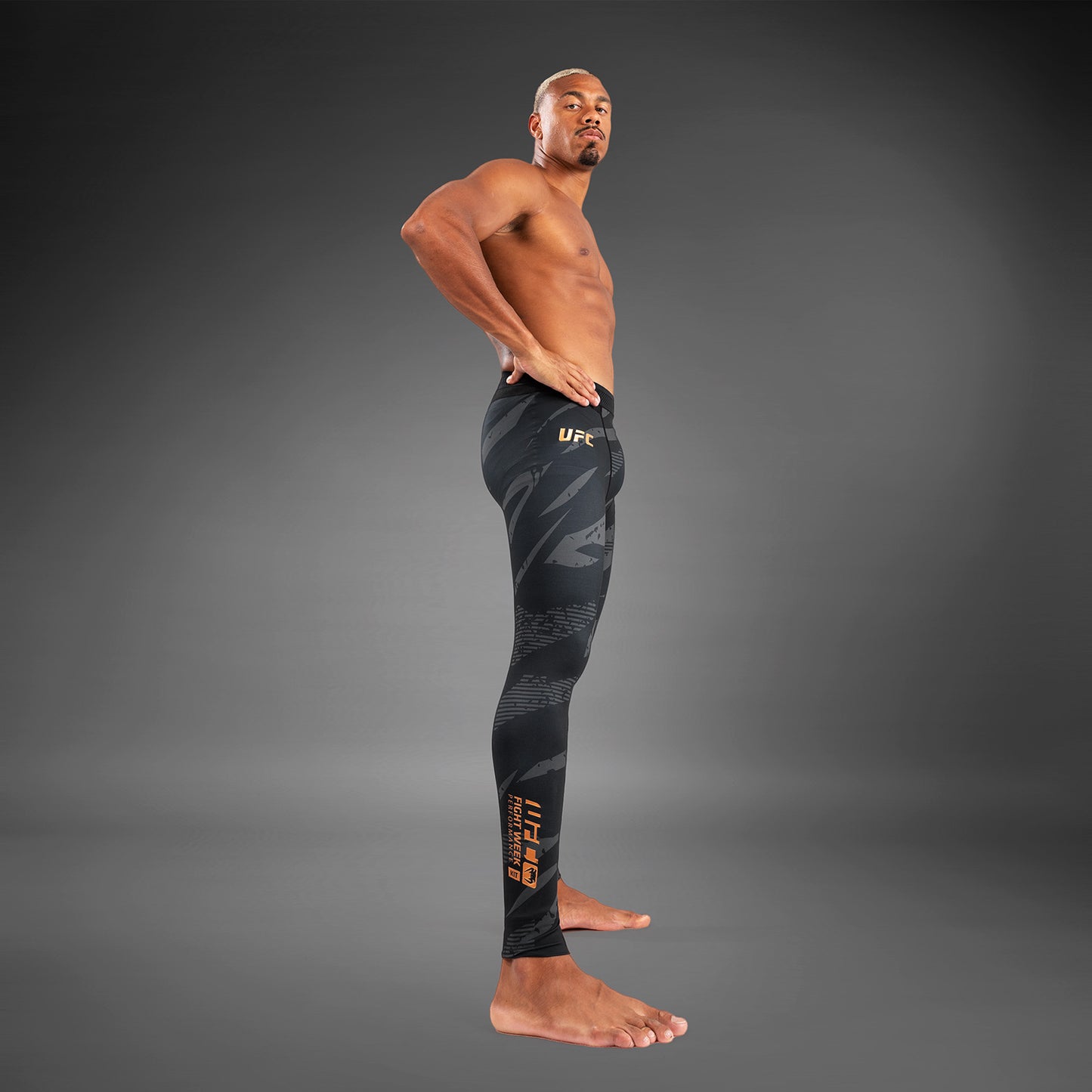 UFC Adrenaline by Venum Fight Week Performance Herren-Tight - Urban Camo