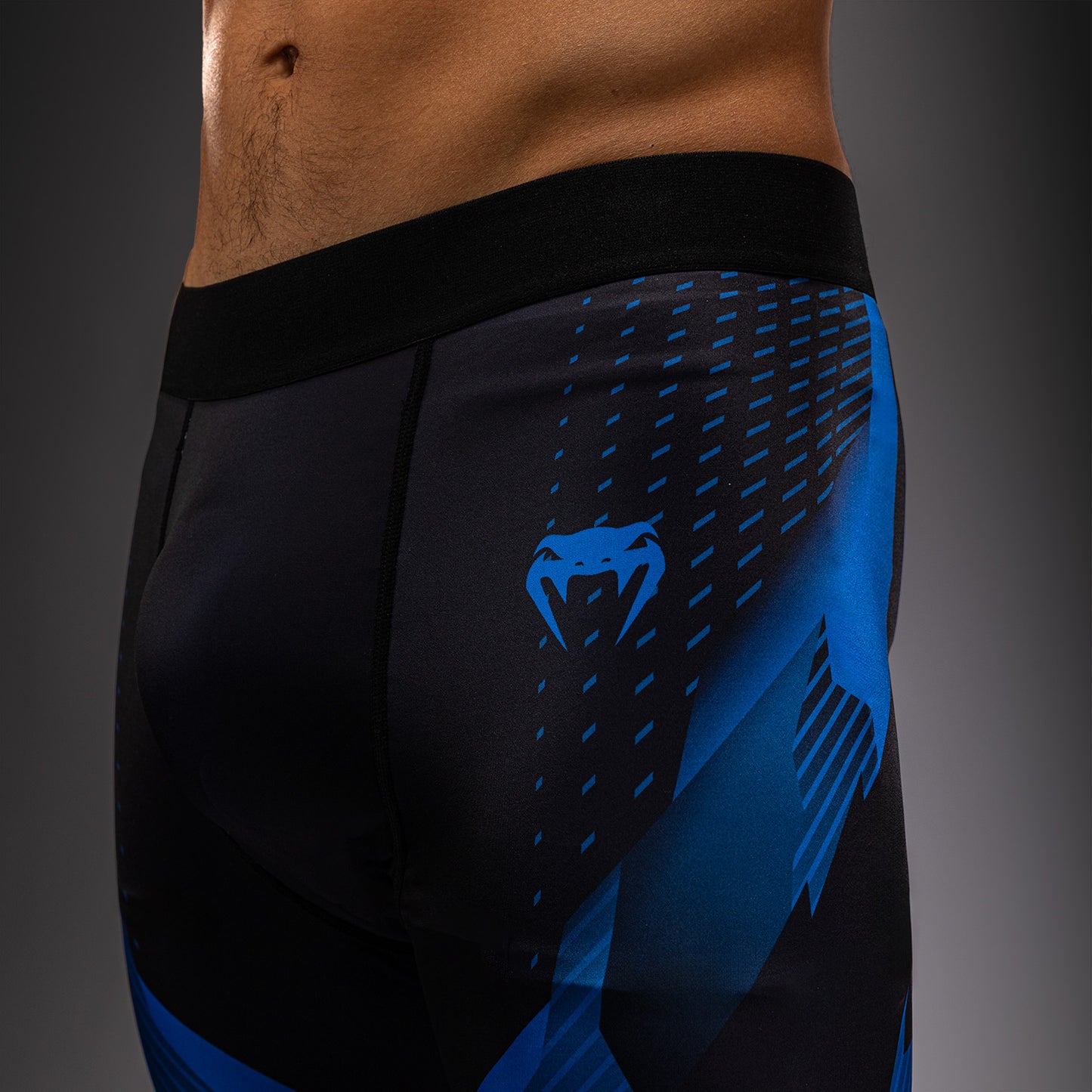 Venum No-Gi 6.0 Kompressionsshort - Schwarz/Blau