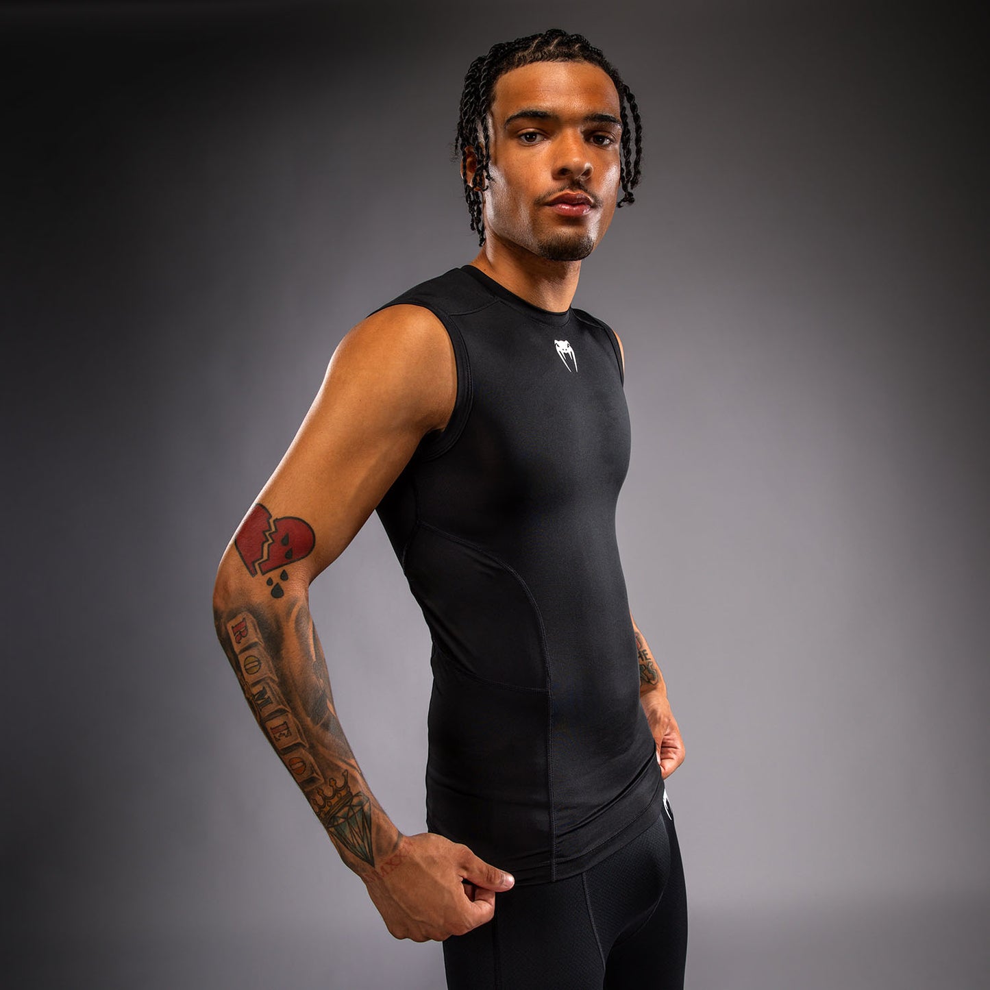 Venum MX Basics Tanktop - Schwarz/Weiß