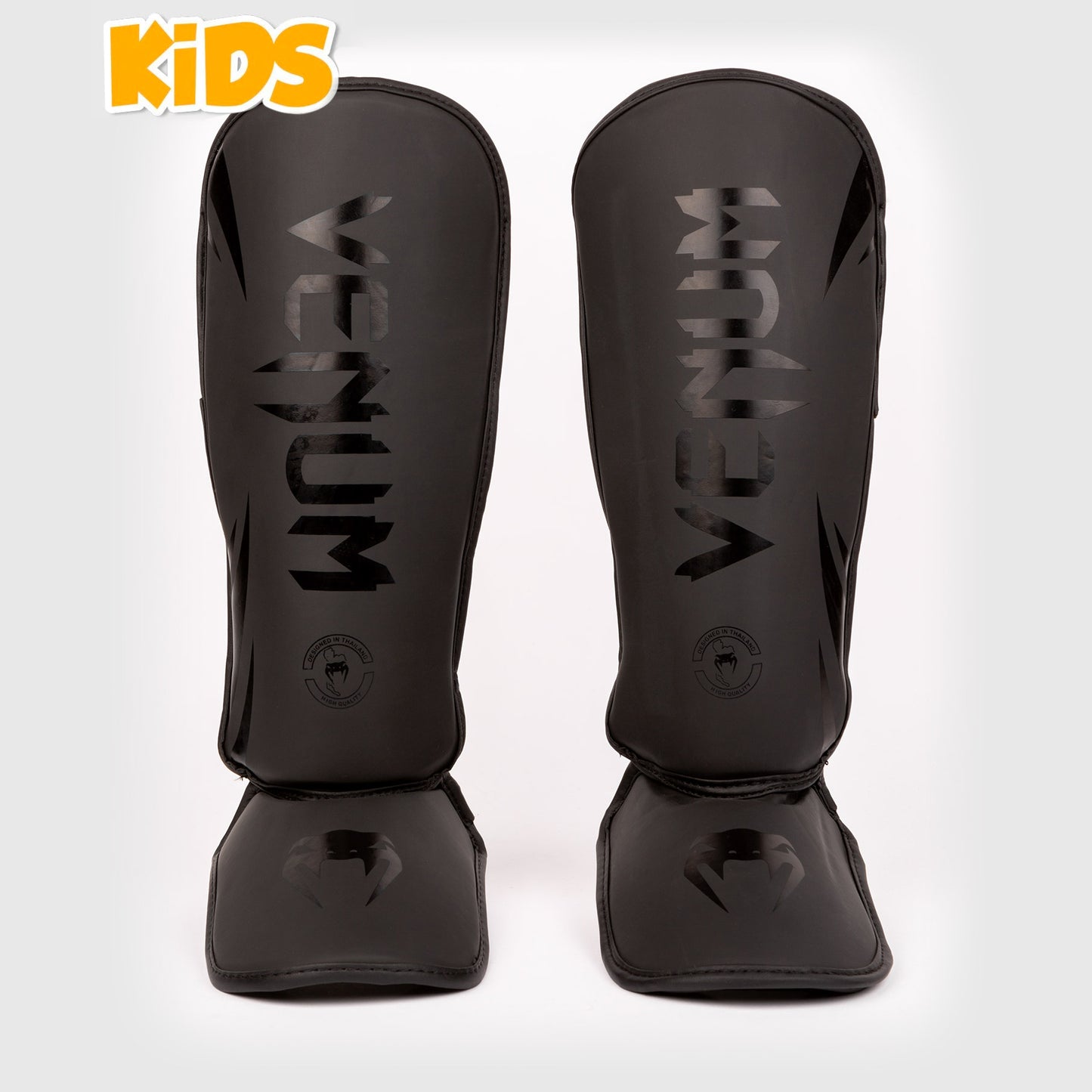 Schienbeinschoner Venum Challenger - Kinder - Schwarz/Schwarz