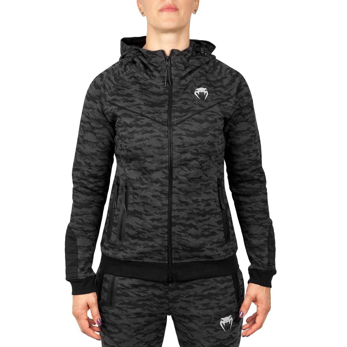 Venum Laser Kapuzenpullover - Für Frauen - Exklusiv - Camo Dunkel
