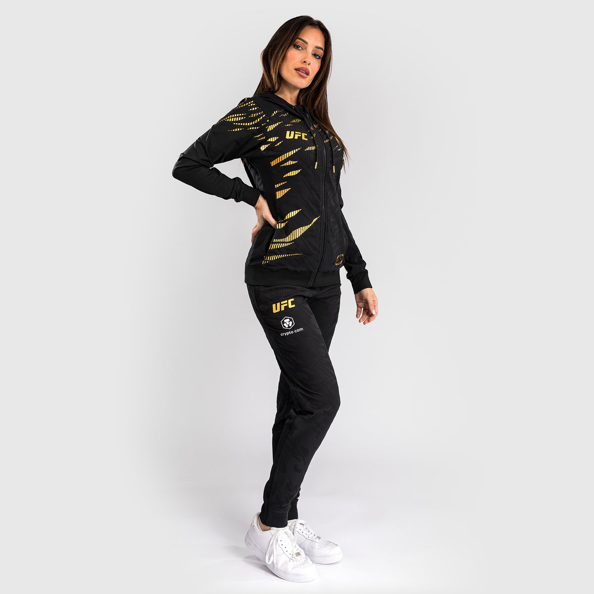 UFC Fusion by Venum Personalized Authentic Fight Night Damen Walkout Hoodie - Champion