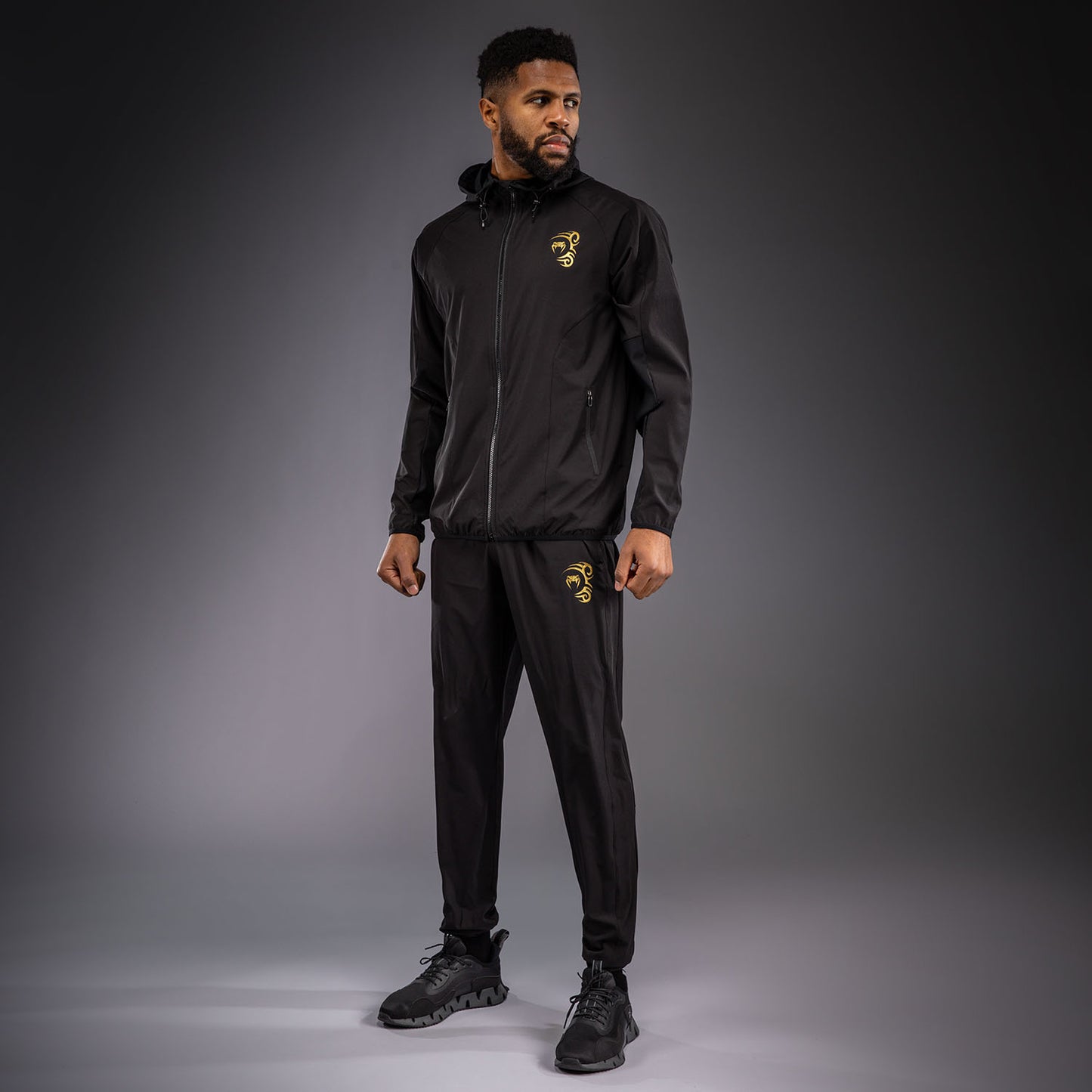 Venum x Mike Tyson Tiger Trainingsjacke - Schwarz/Gold