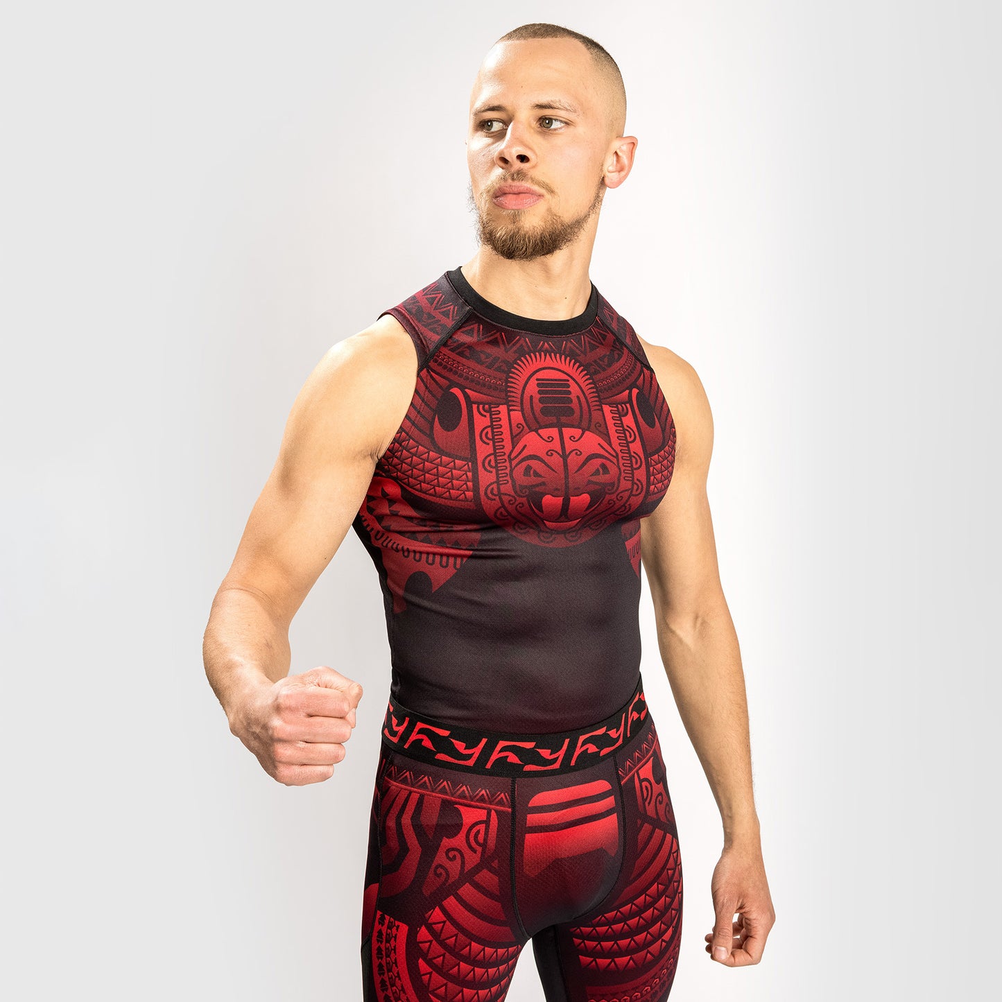 Venum Nakahi Compression Tank Top – Schwarz/Rot