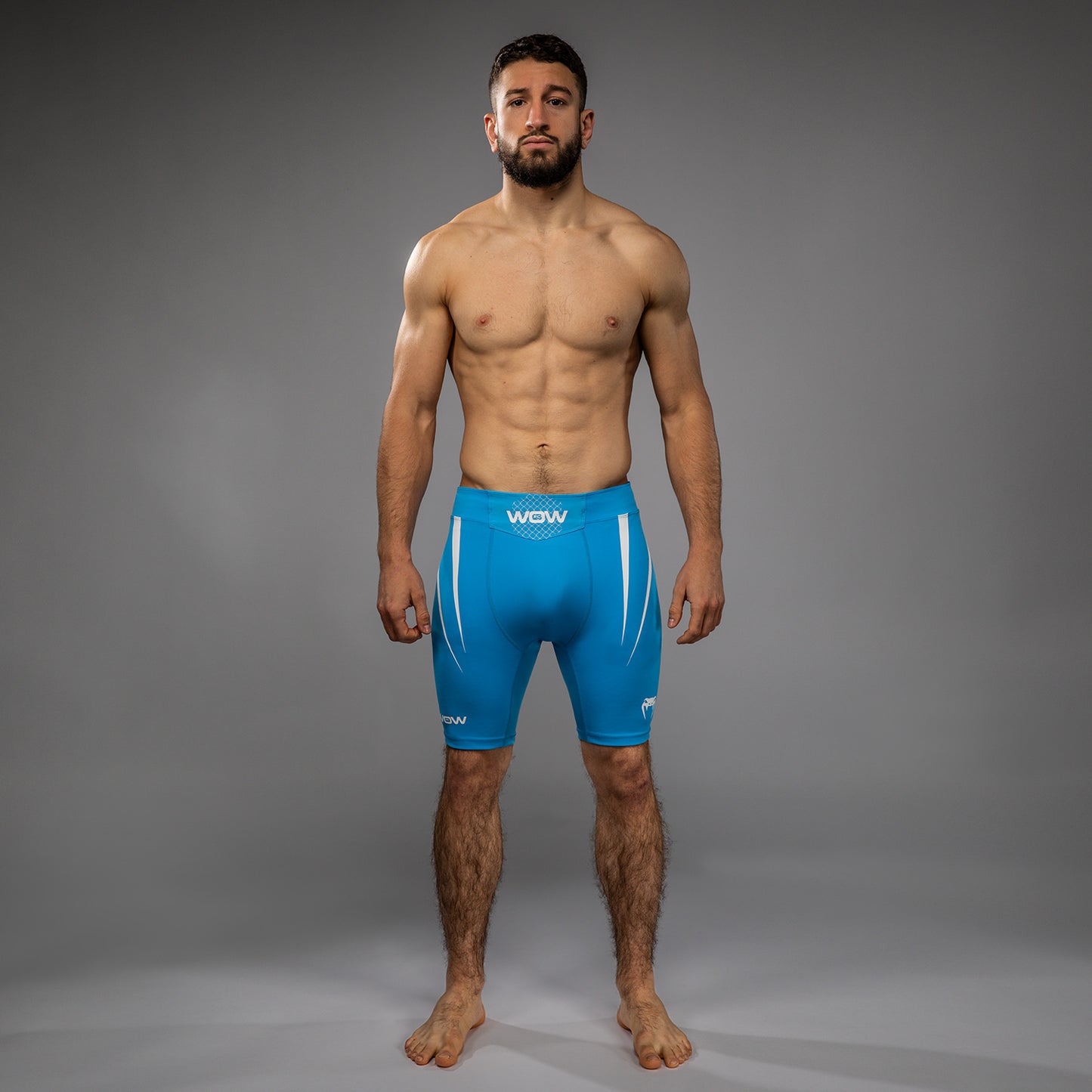 Venum x WOW FC Herren Vale Tudo Shorts - Pacific Blue