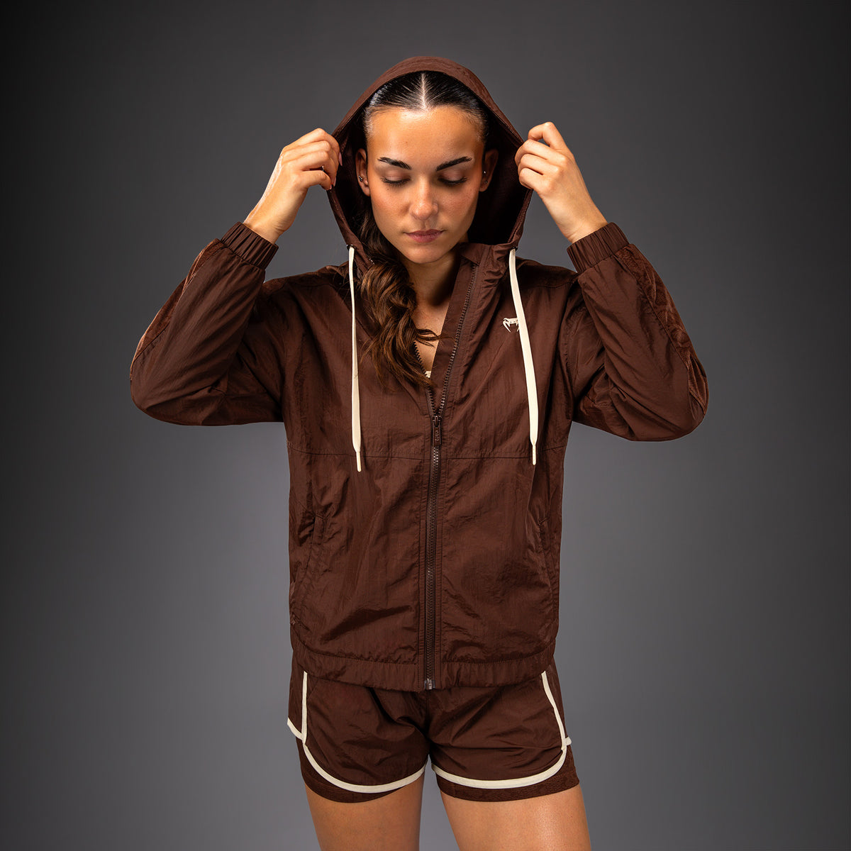 Venum Viper Damen Trainingsjacke - Braun