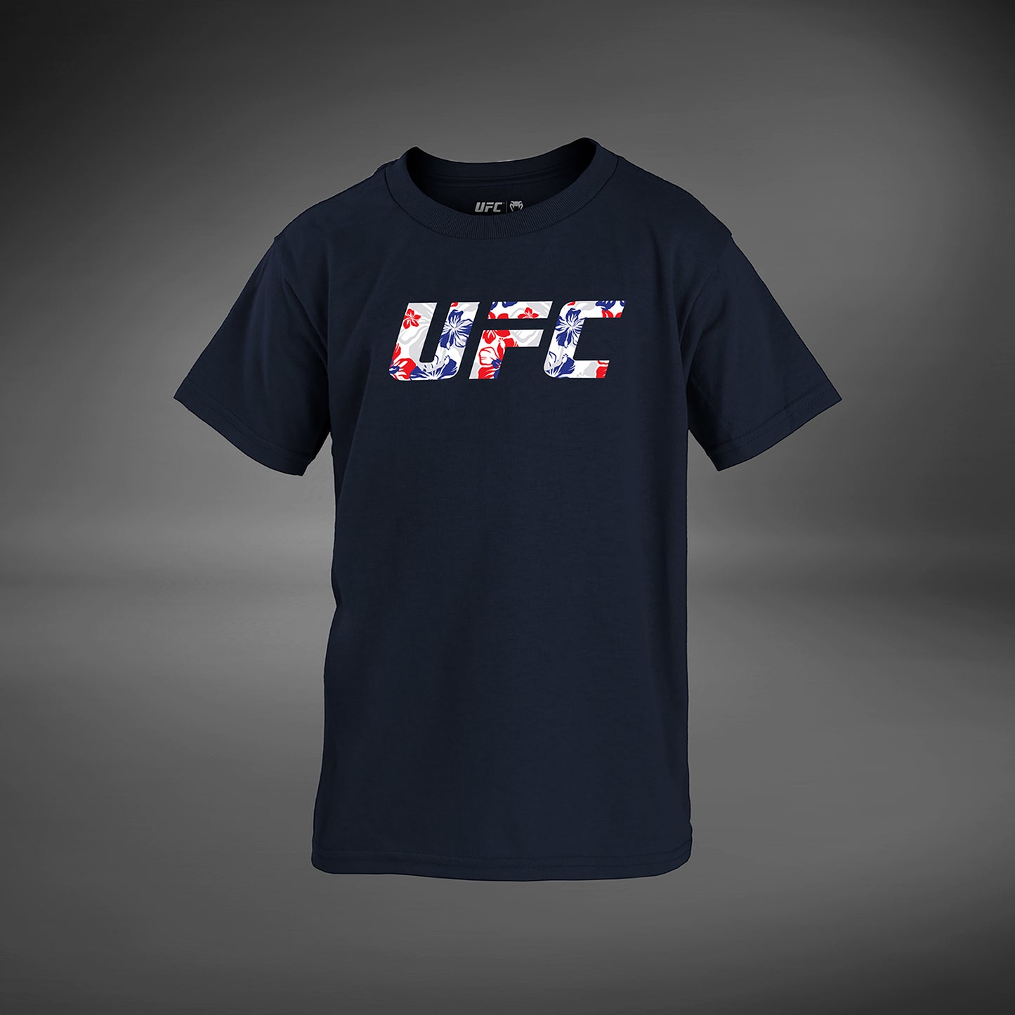 UFC Unrivaled by Venum Max Holloway Kinder T-Shirt - Marineblau