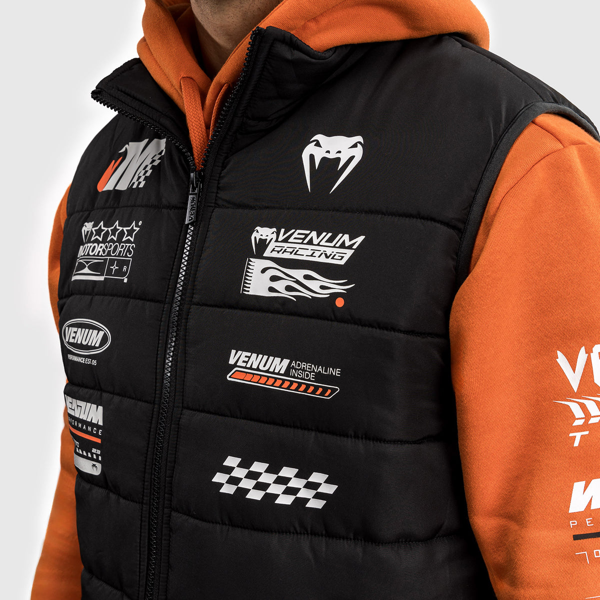 Venum Motorsports Daunenjacke - Tiefschwarz