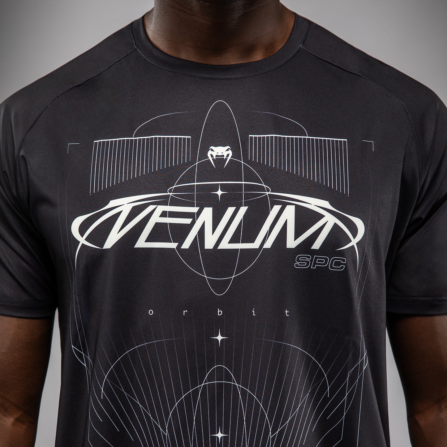 Venum Eclipse Dry-Tech T-Shirt – Schwarz/Silber