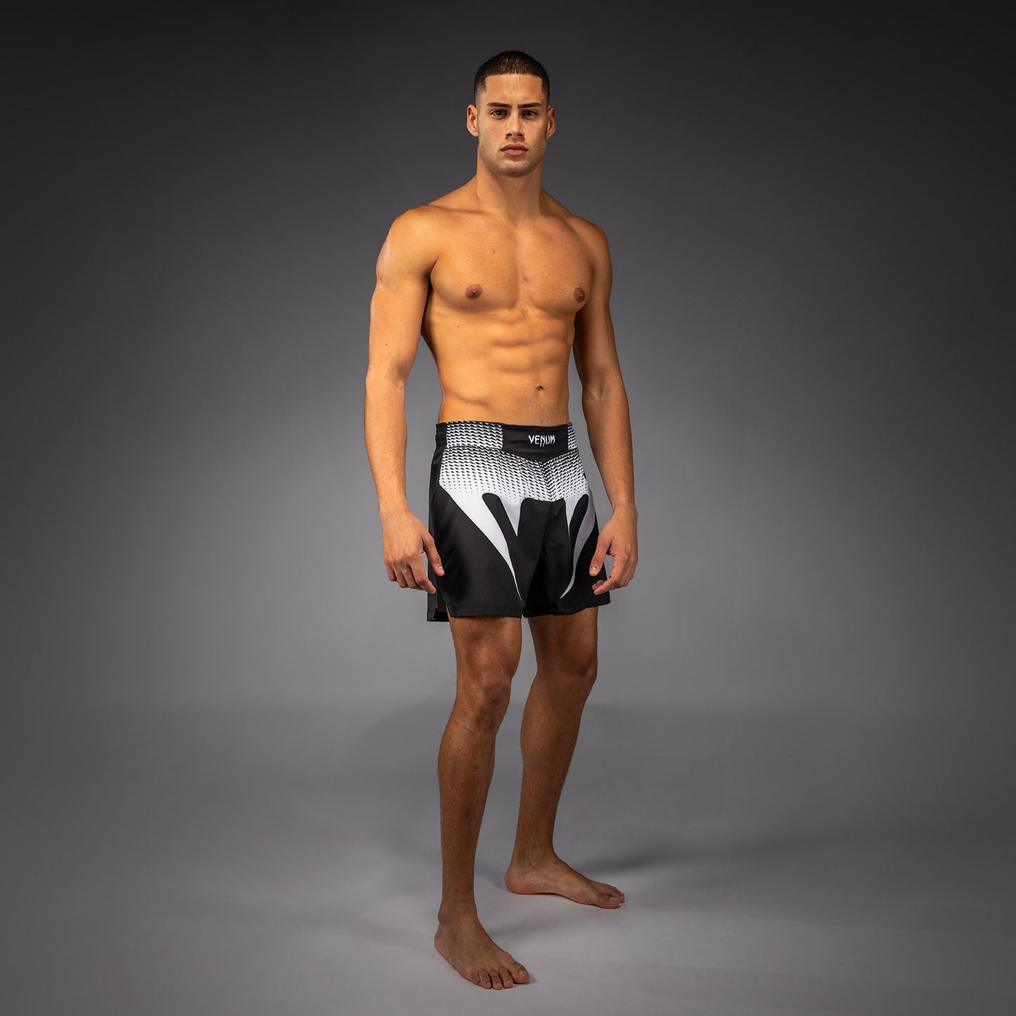 Venum No Gi Fightshorts - Schwarz/Weiß