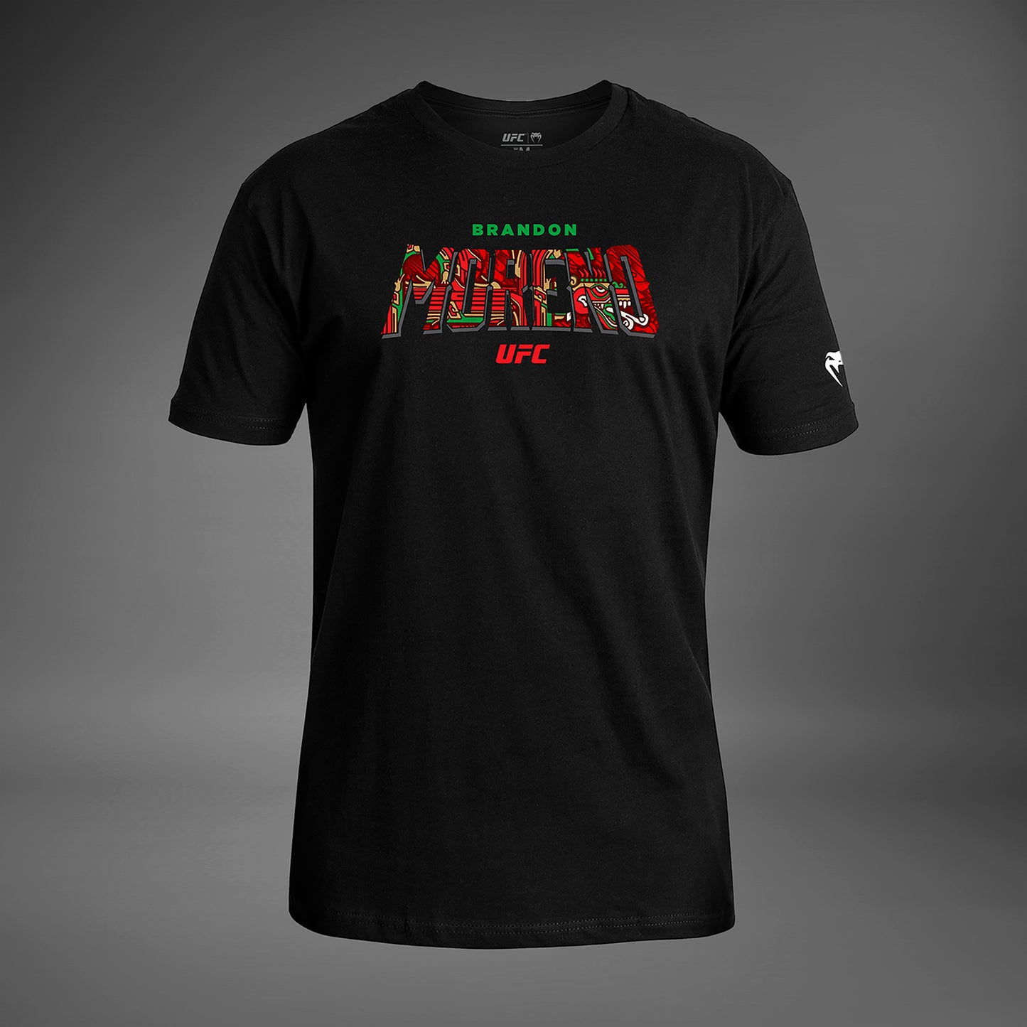 UFC Unrivaled by Venum Brandon Moreno Herren T-Shirt - Schwarz