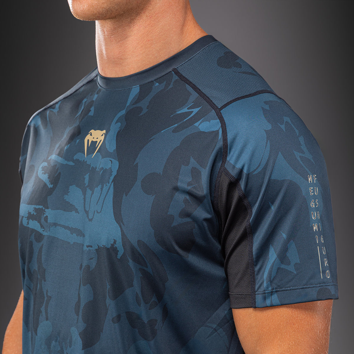 Jujutsu Kaisen x Venum Fushiguro Dry-Tech-T-Shirt – Ozeanblau