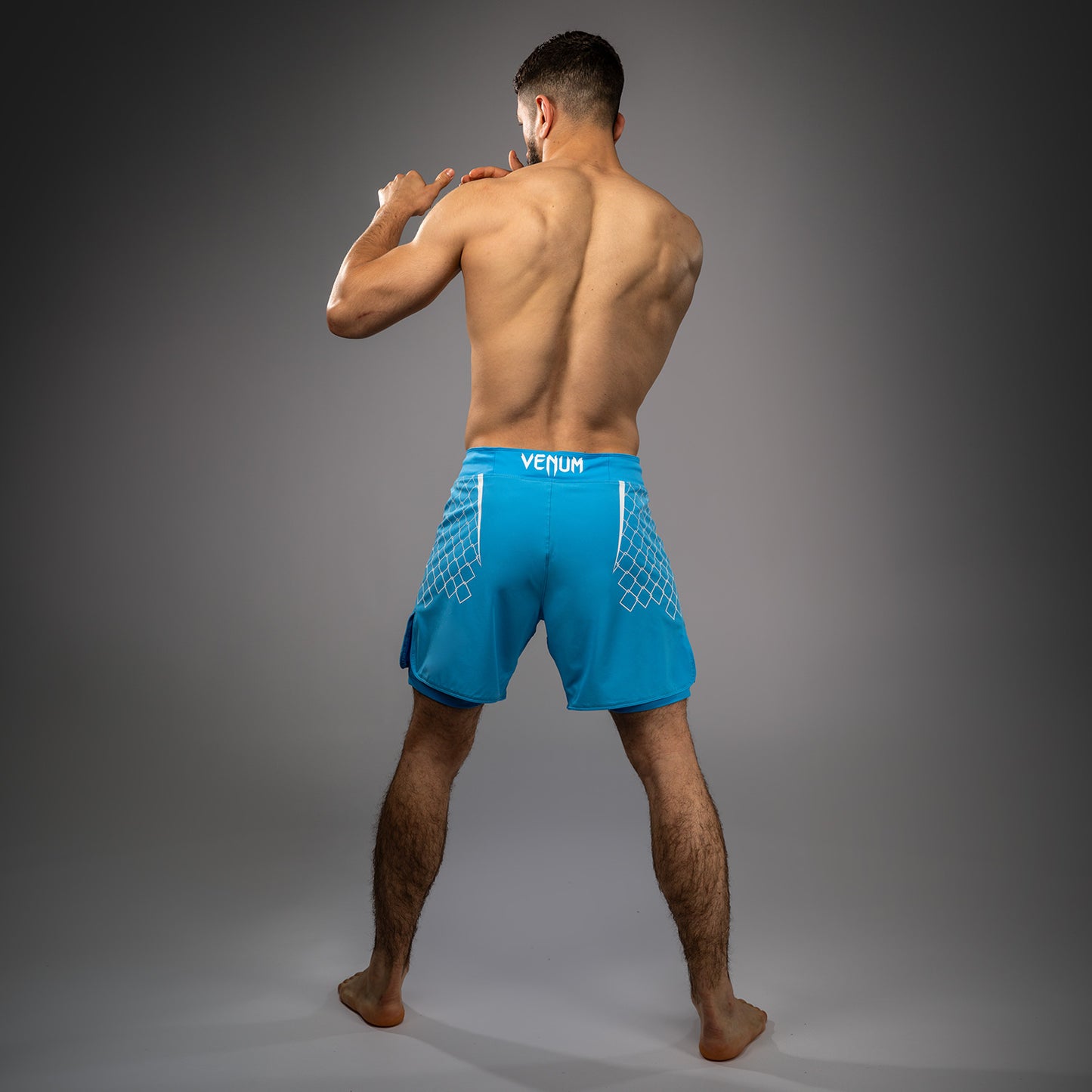 Venum x WOW FC Herren Kampfhosen - Pacific Blue