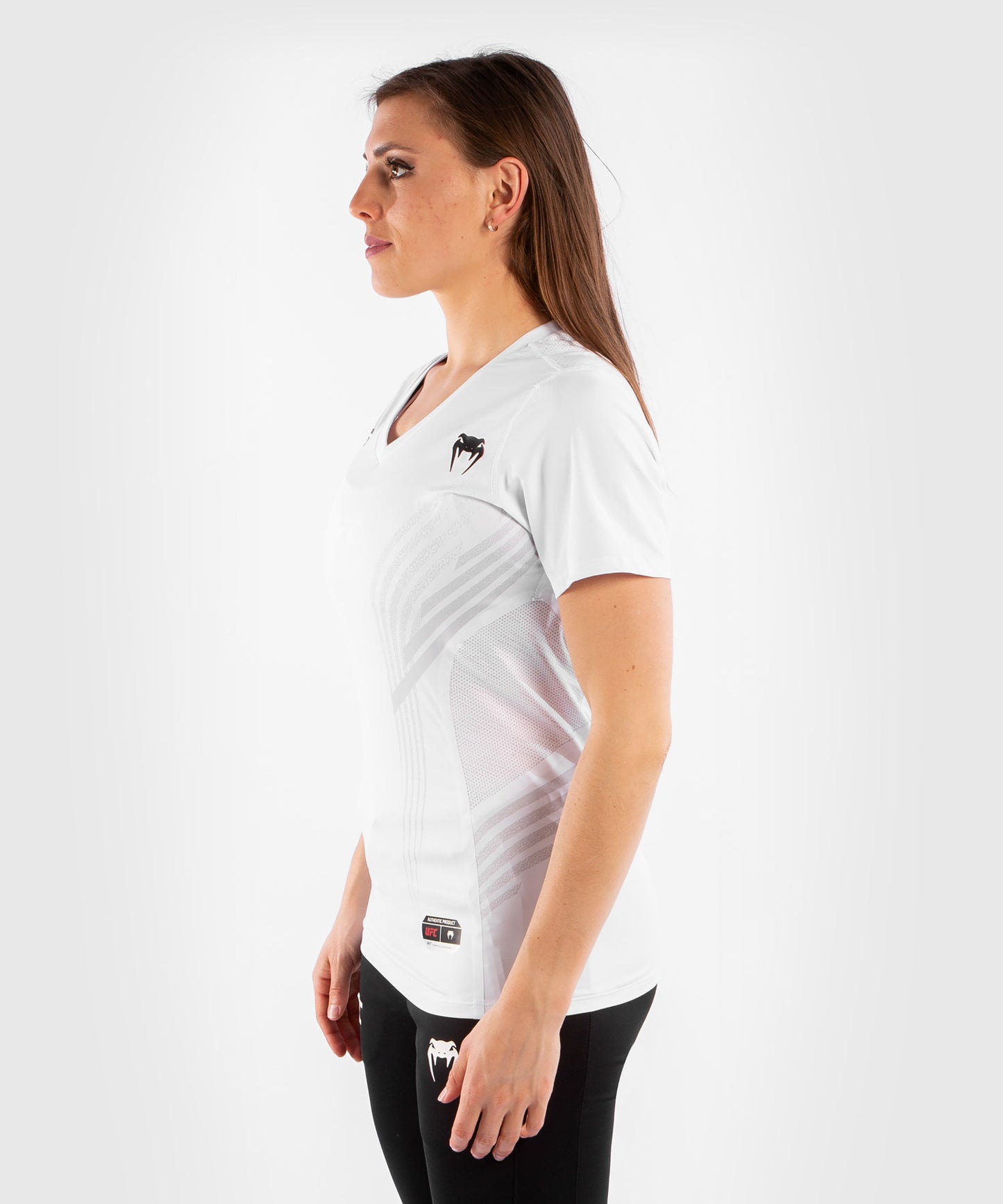 UFC Venum Personalisiert Authentic Fight Night Damen Walkout Trikot - Weiß