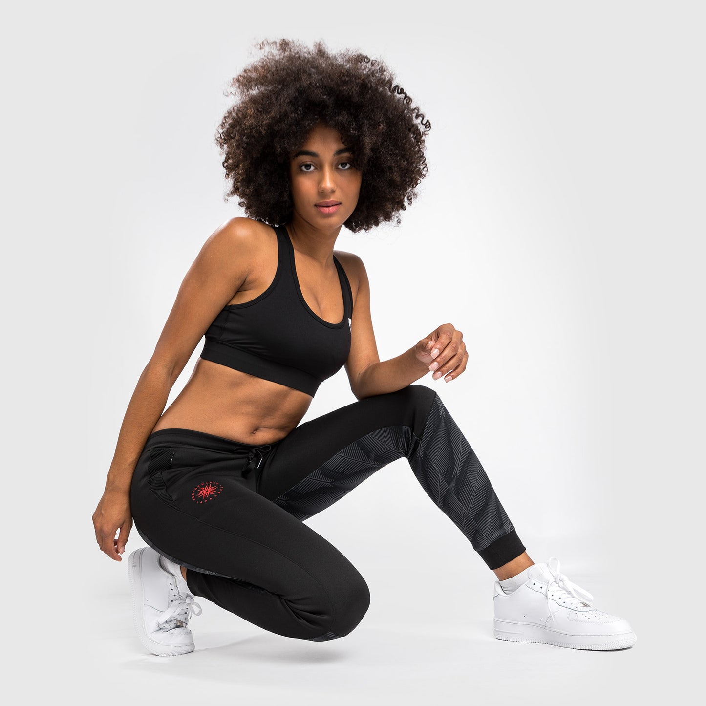Venum Phantom Jogginghose - Für Frauen - Schwarz/Rot
