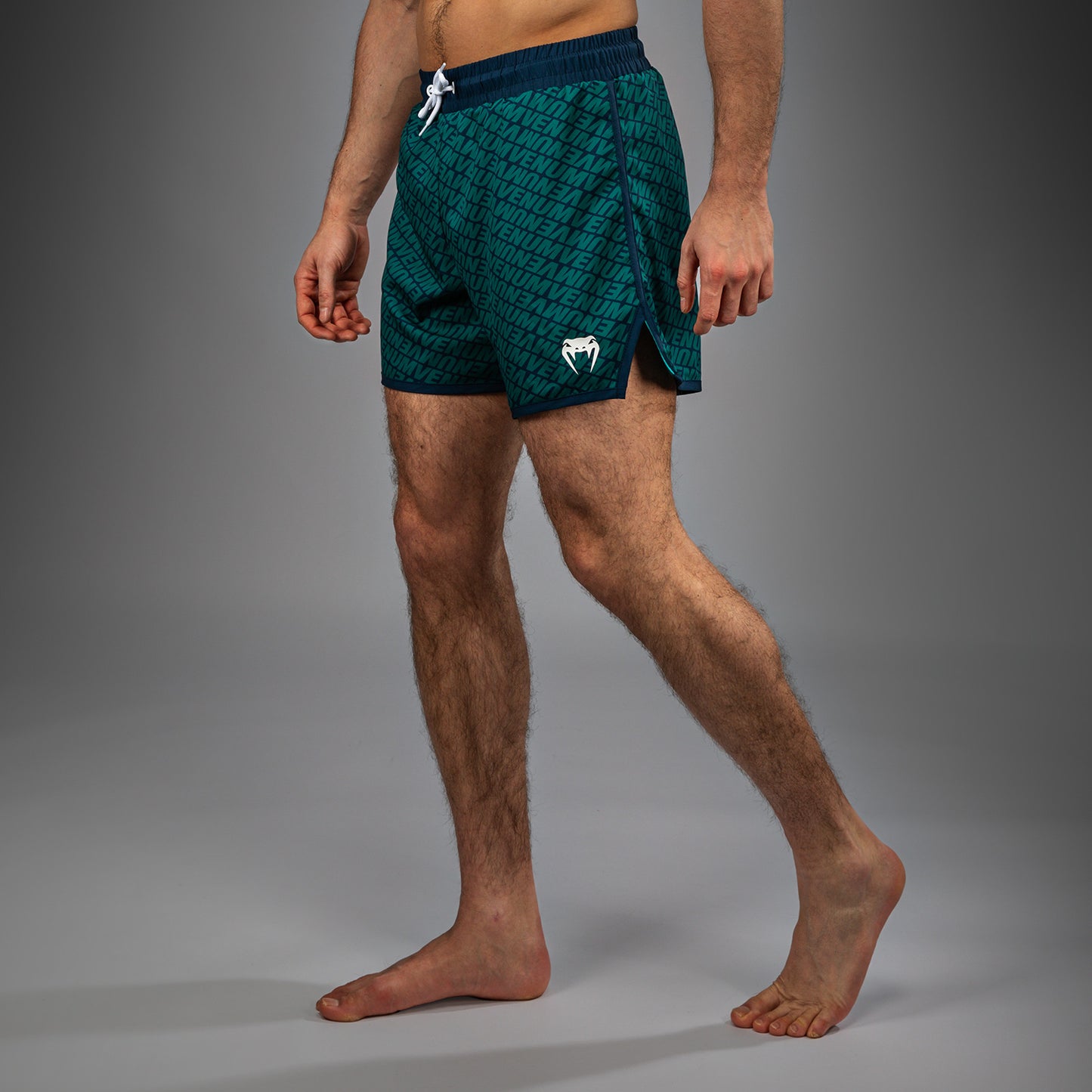 Venum Echo Boardshorts - Tiefsee Blau/Smargdgrün