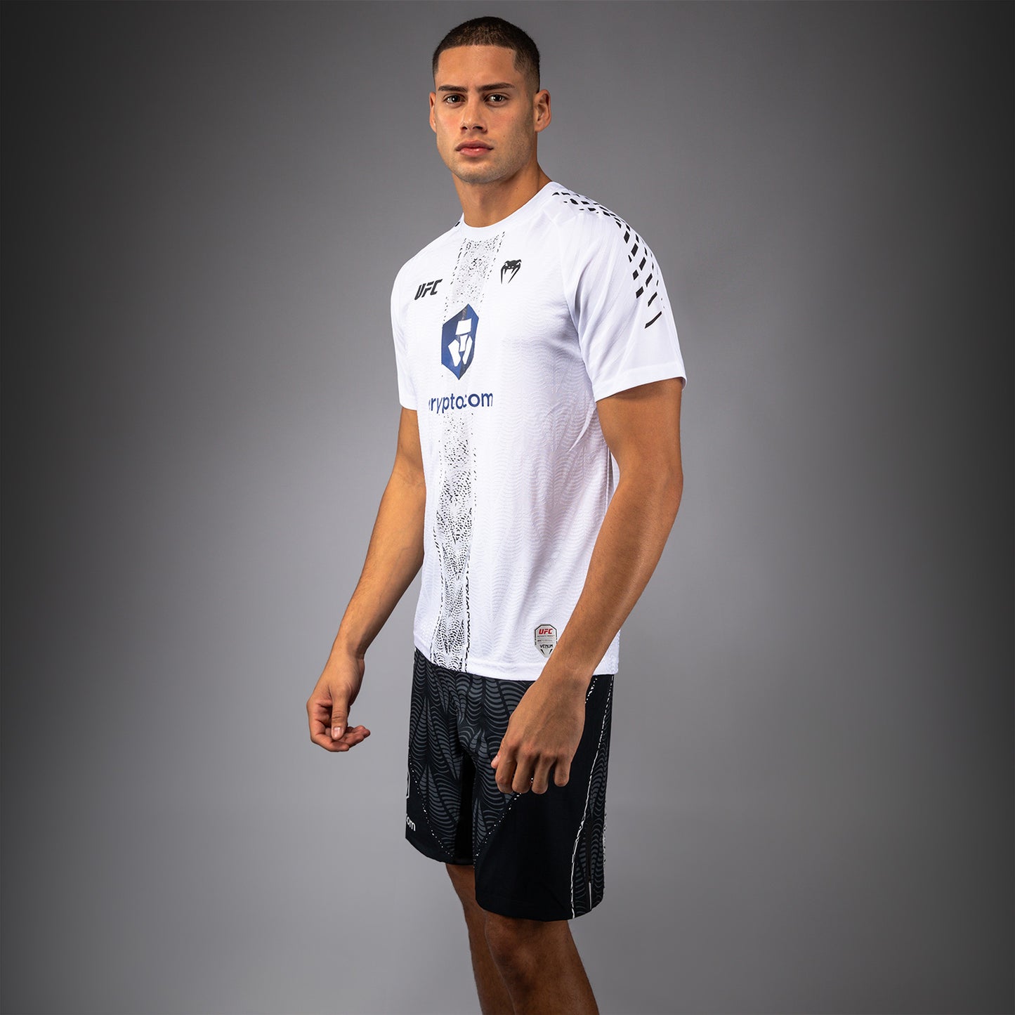 UFC Zenith by Venum Authentic Fight Night Offizielles Walkout-Trikot Herren - Weiß