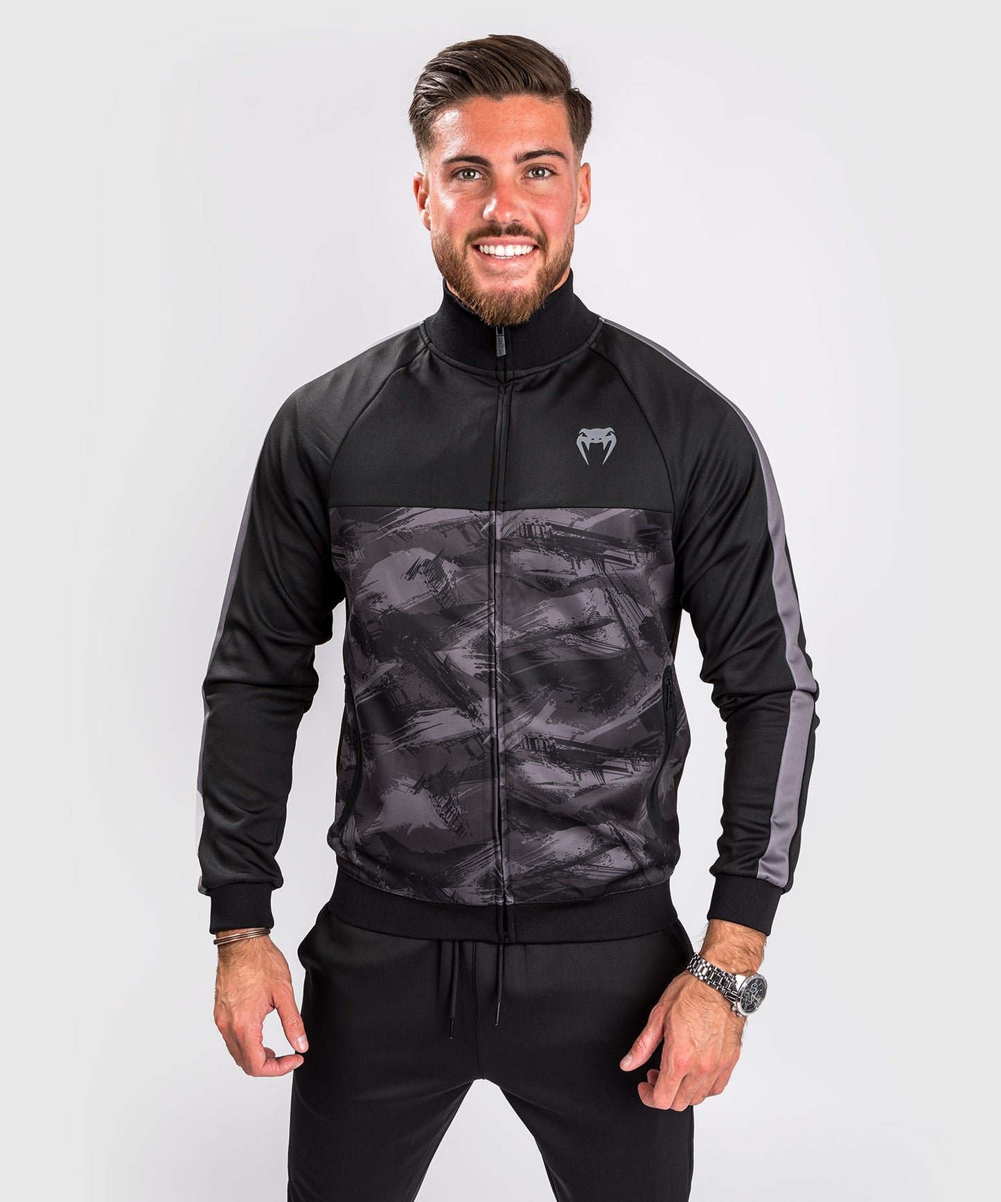 VENUM CLUB EVO JACKE - SCHWARZ/DUNKEL CAMO