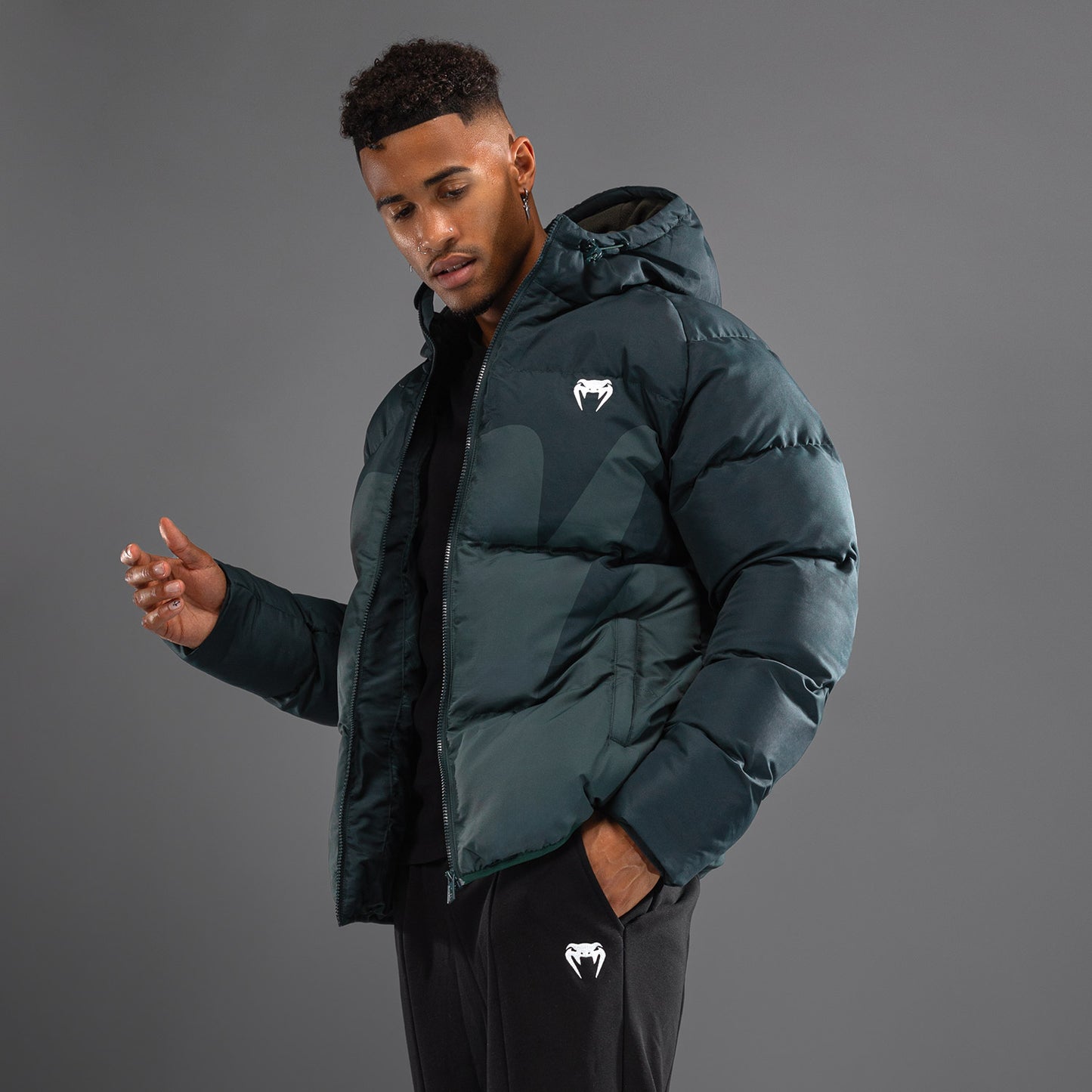 Venum Attack Daunenjacke - Armeegrün