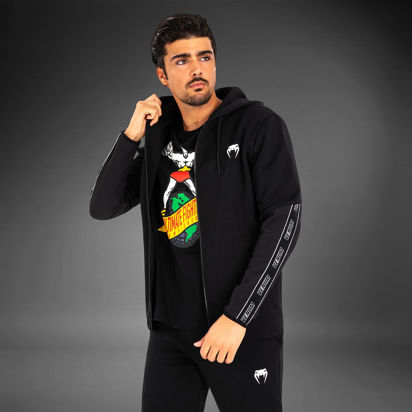 Venum Contender 4.0 Herren Hoodie - Schwarz