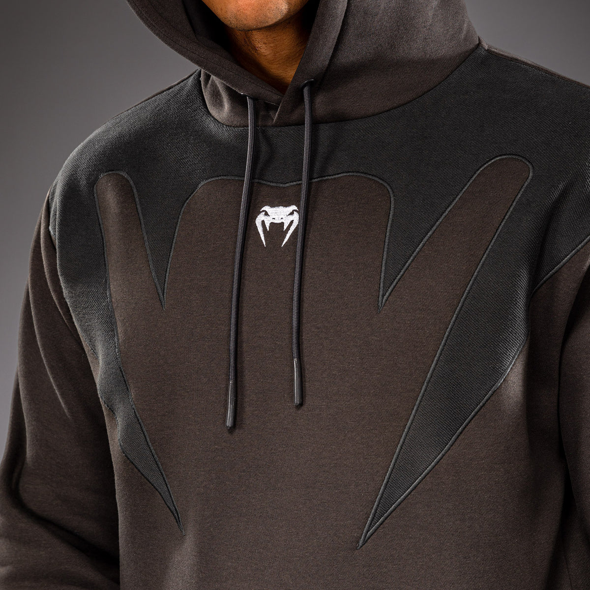 Venum Attack Fleece & Weave Hoodie - Grau