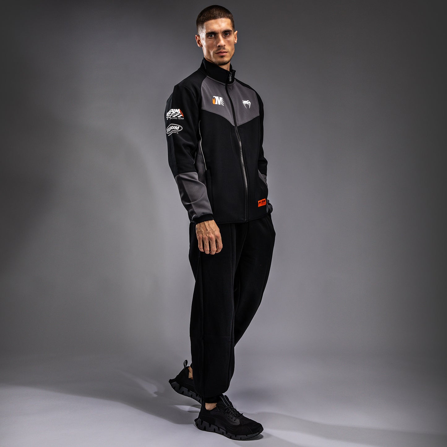 Venum Motorsport Softshell-Jacke - Tiefschwarz
