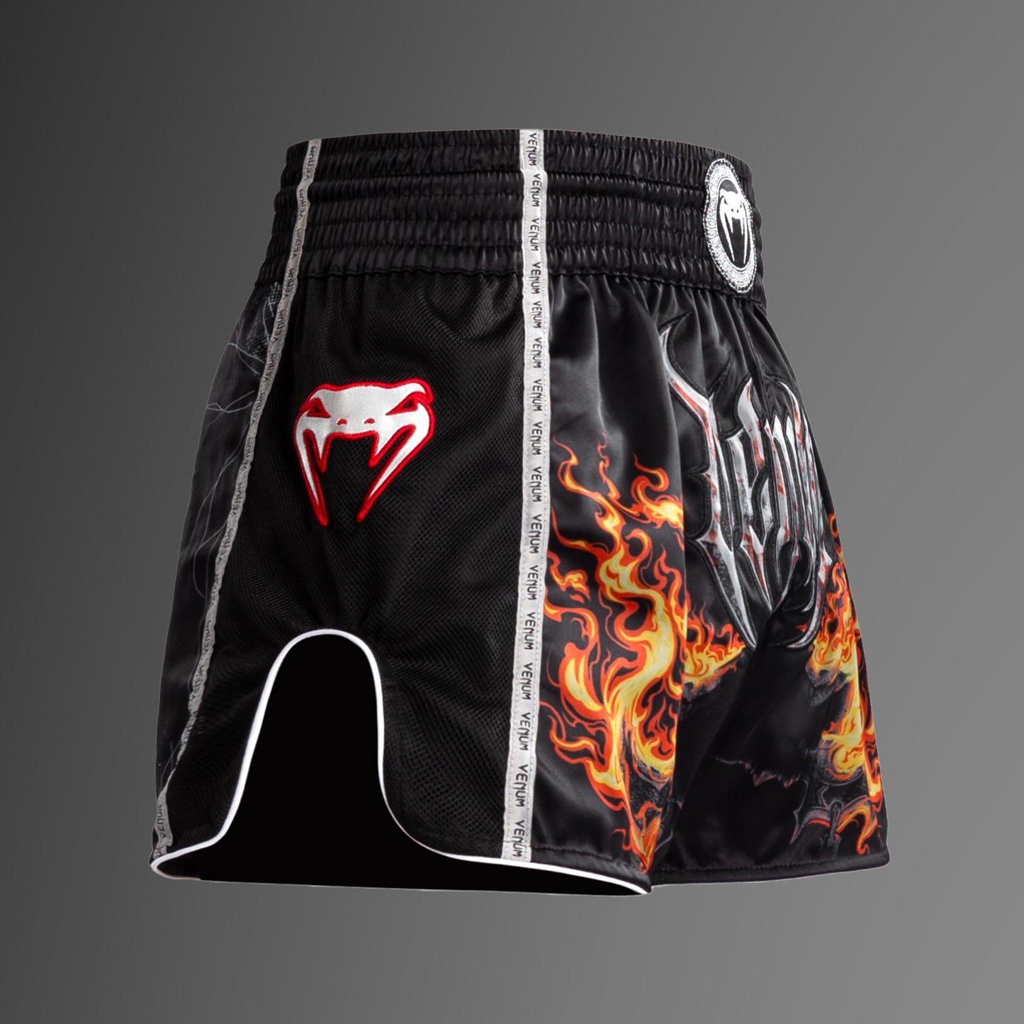 Venum Gladiator 5.0 Muay Thai Shorts - Schwarz/Neon Orange