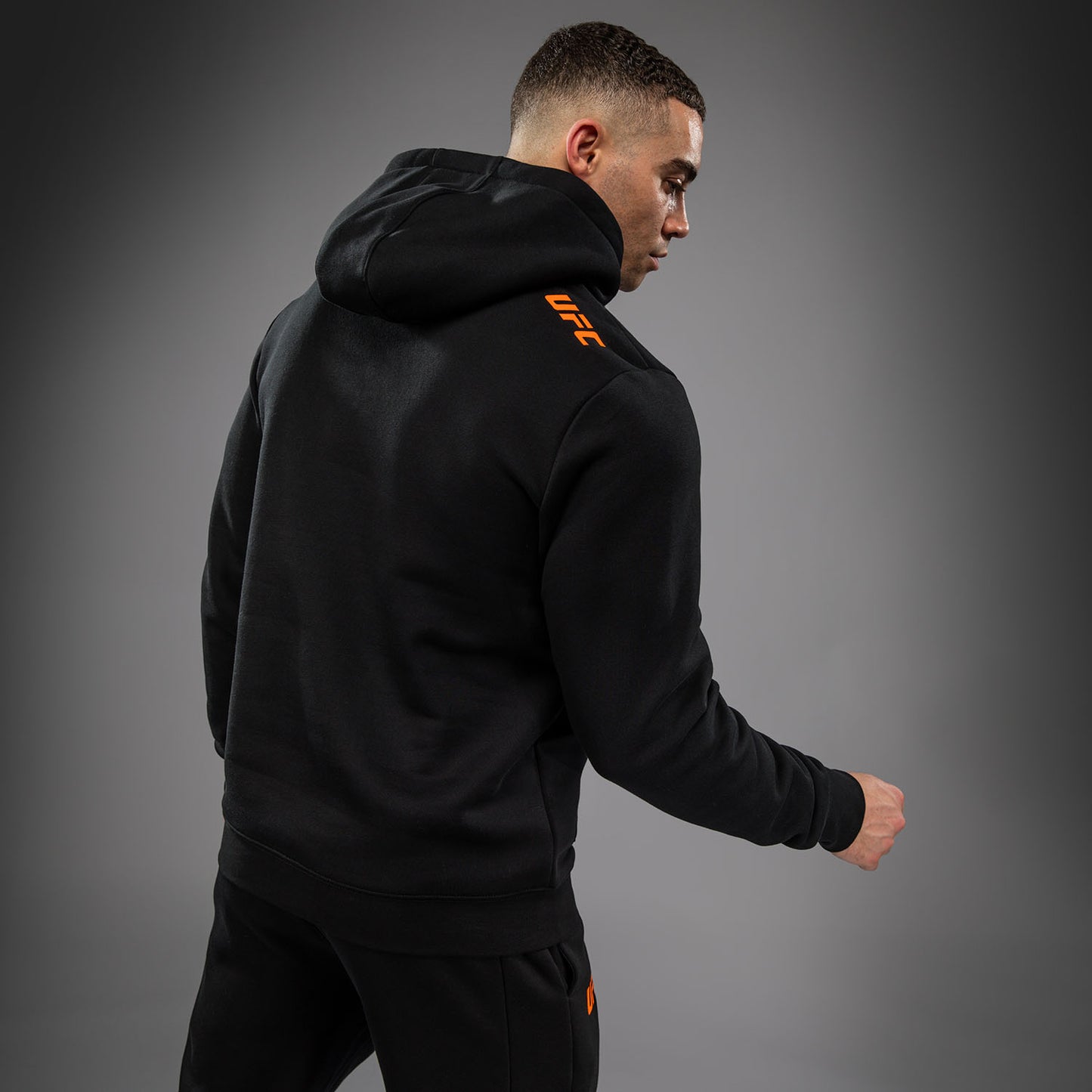 UFC Zenith by Venum Authentic Fight Week Pullover Hoodie Herren - Schwarz