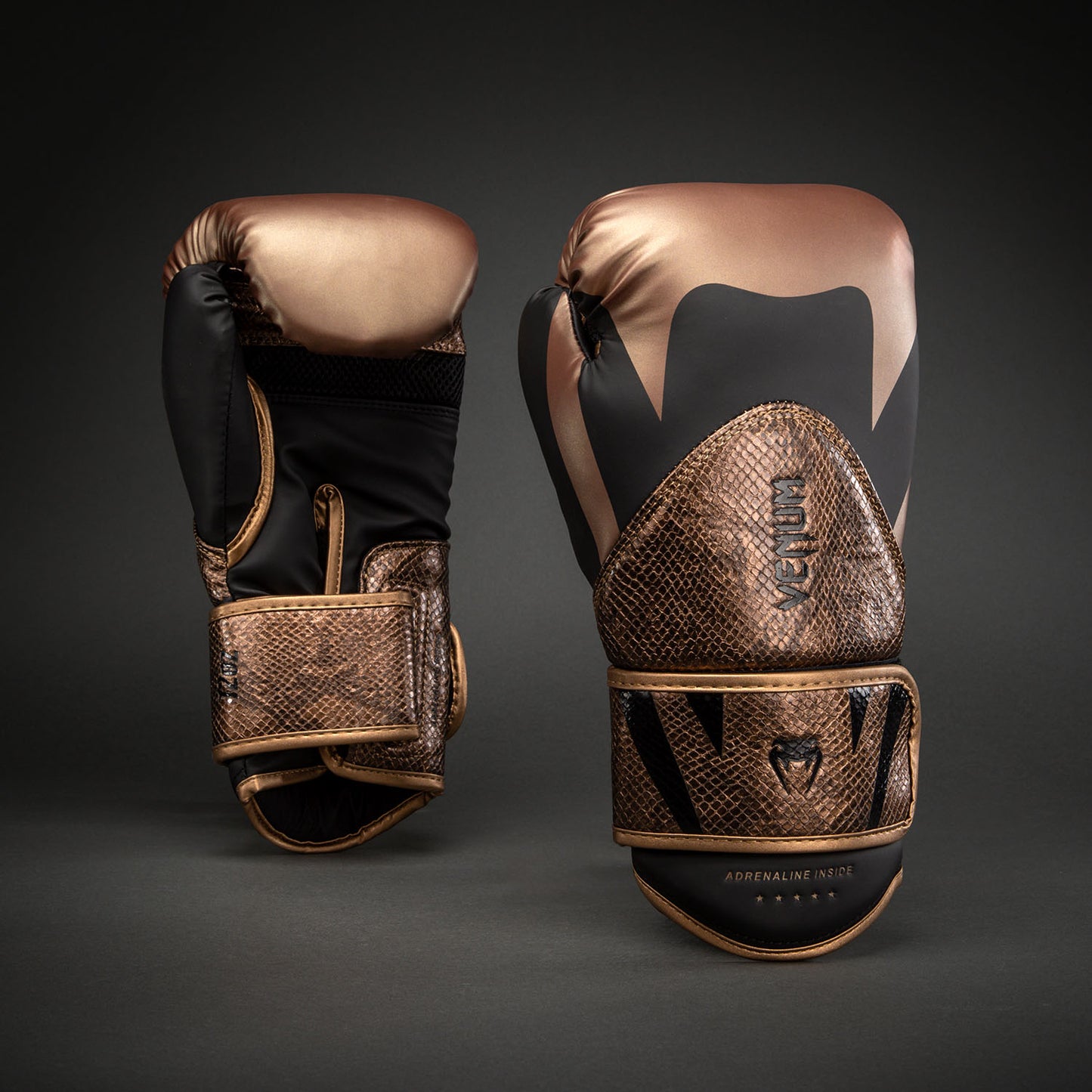 Venum Challenger 4.0 Scales Boxhandschuhe – Braun/Schwarz